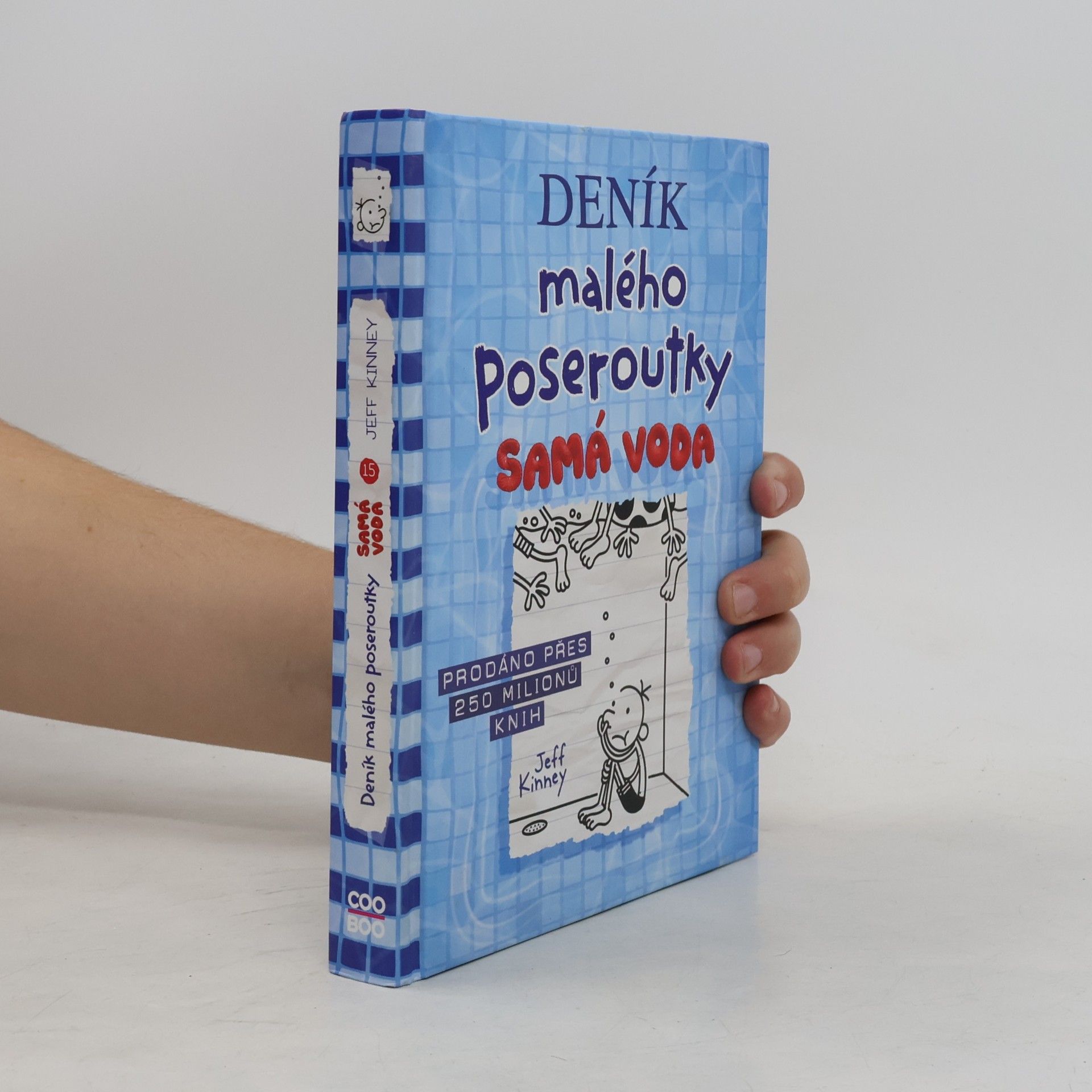 Jeff Kinney Deník malého poseroutky 15. Samá voda