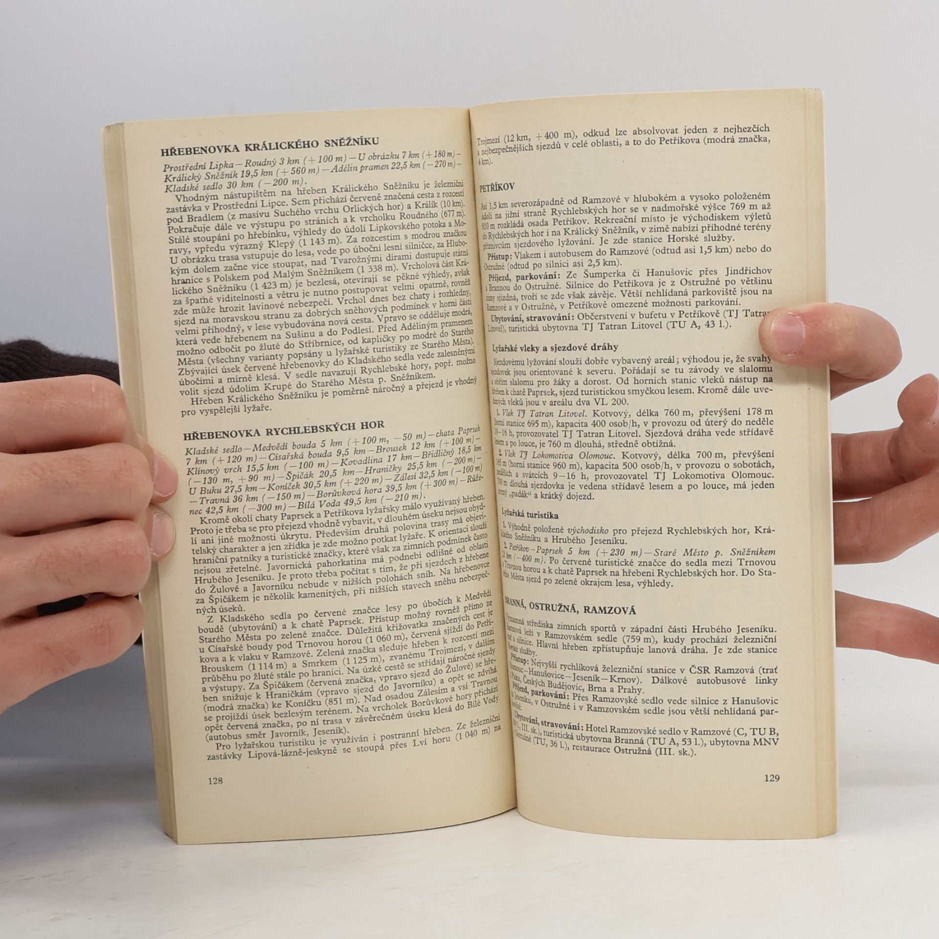 Various authors Lyžařské terény v ČSR. A-Z na cesty