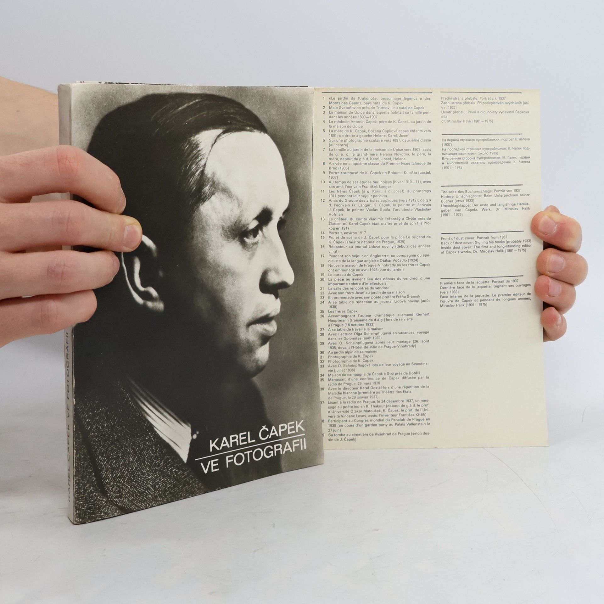 Kolektiv autorů Karel Čapek ve fotografii