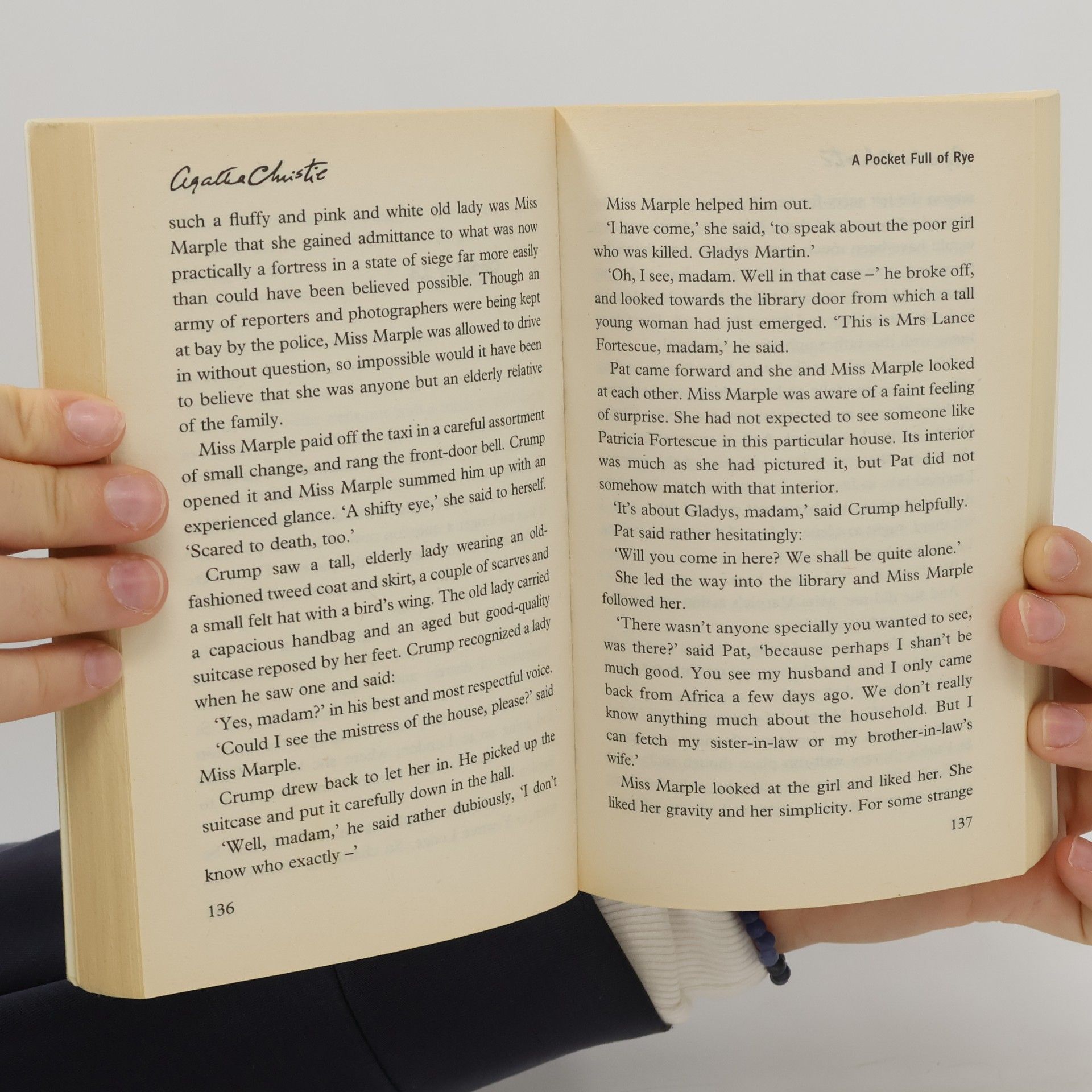 Agatha Christie A pocket full of rye