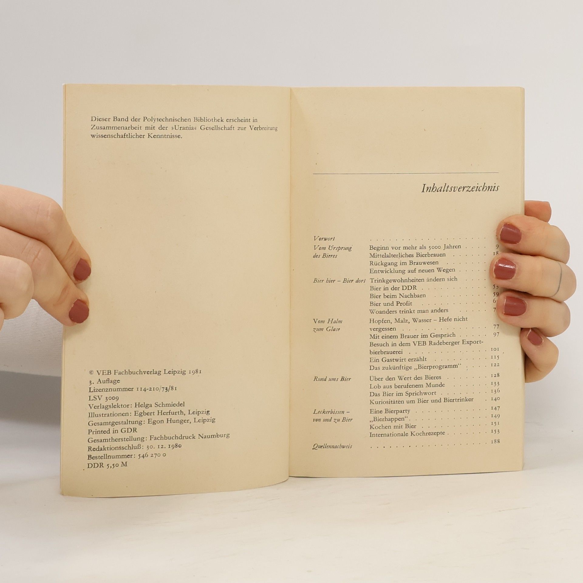 Emil Ulischberger Rund ums Bier
