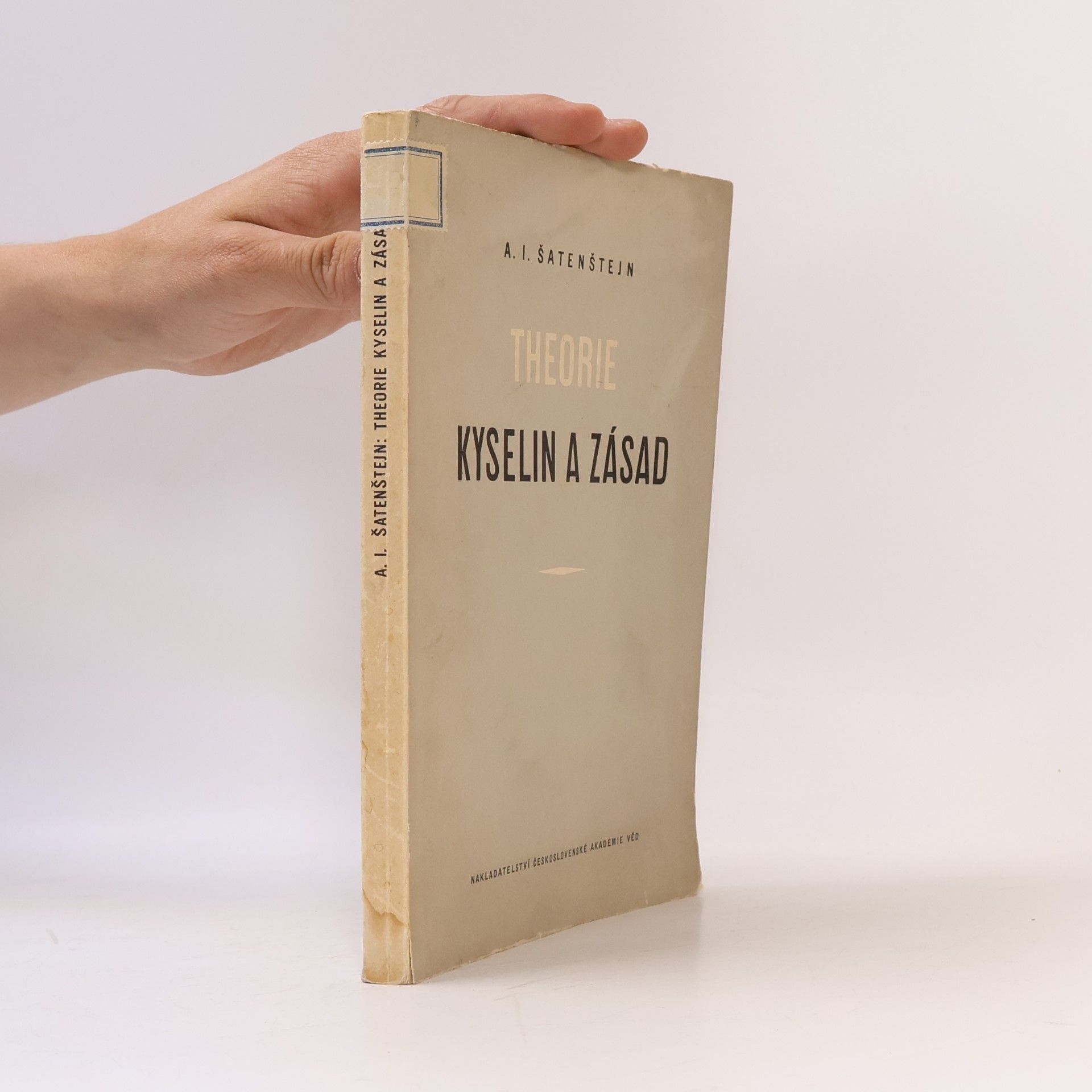 Vladimír Nikolajenko THEORIE KYSELIN A ZÁSAD