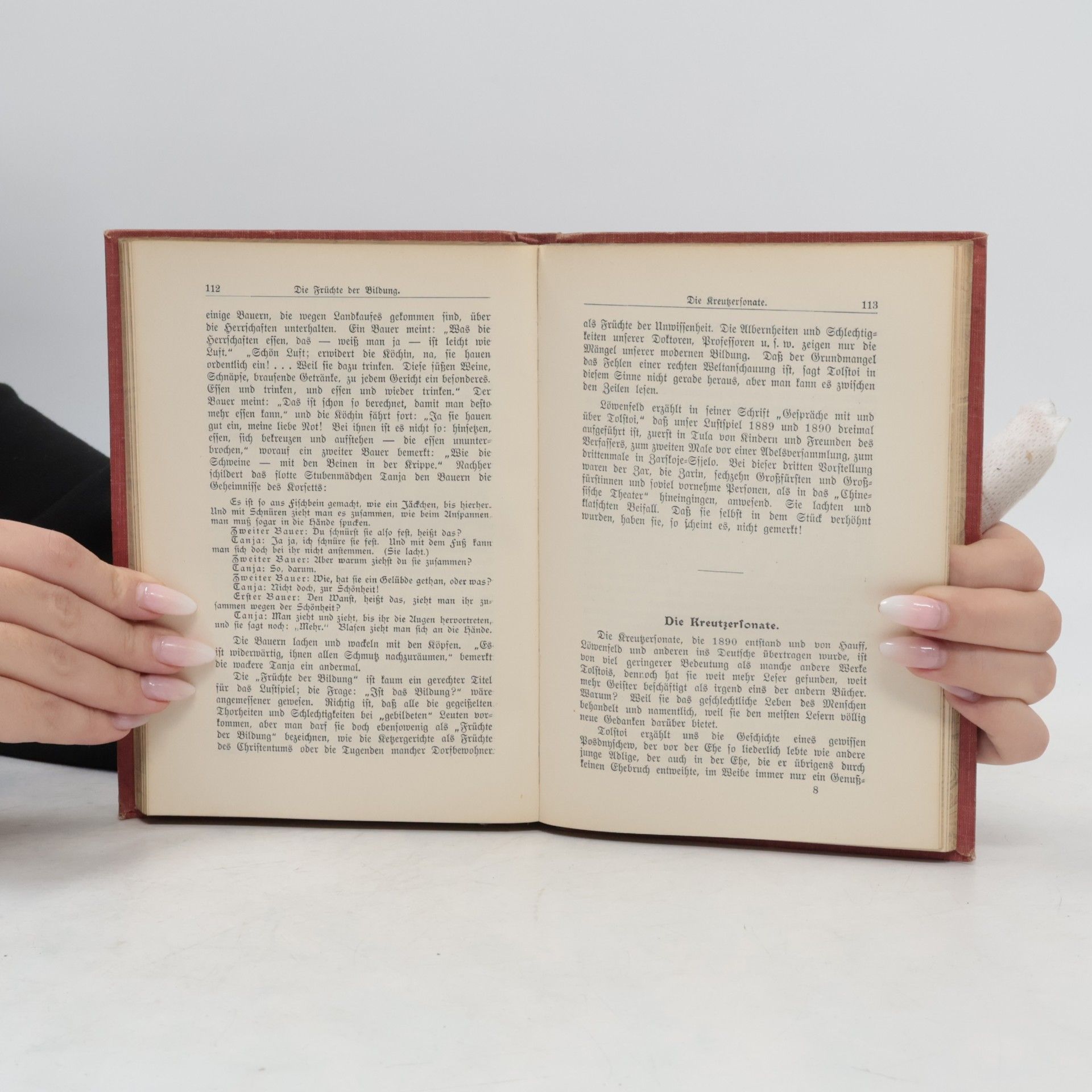 Dr. W. Bode. Die Lehren Tolstois