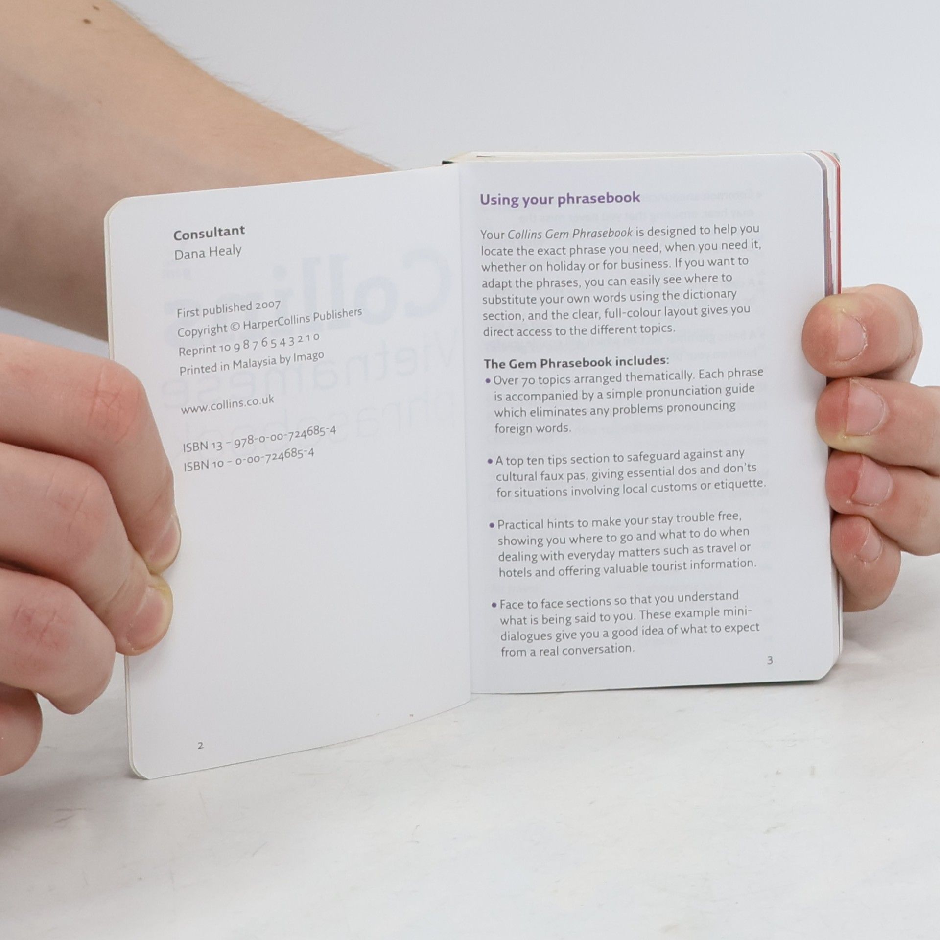 Collins Gem: Collins Vietnamese Phrasebook