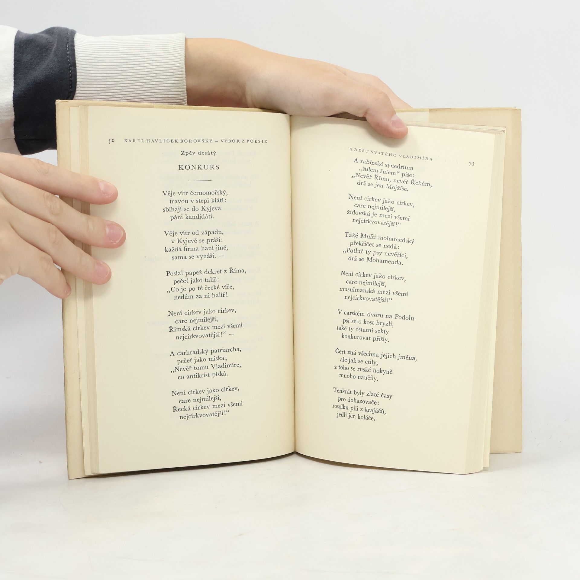 Karel Havlíček Borovský Výbor z poezie
