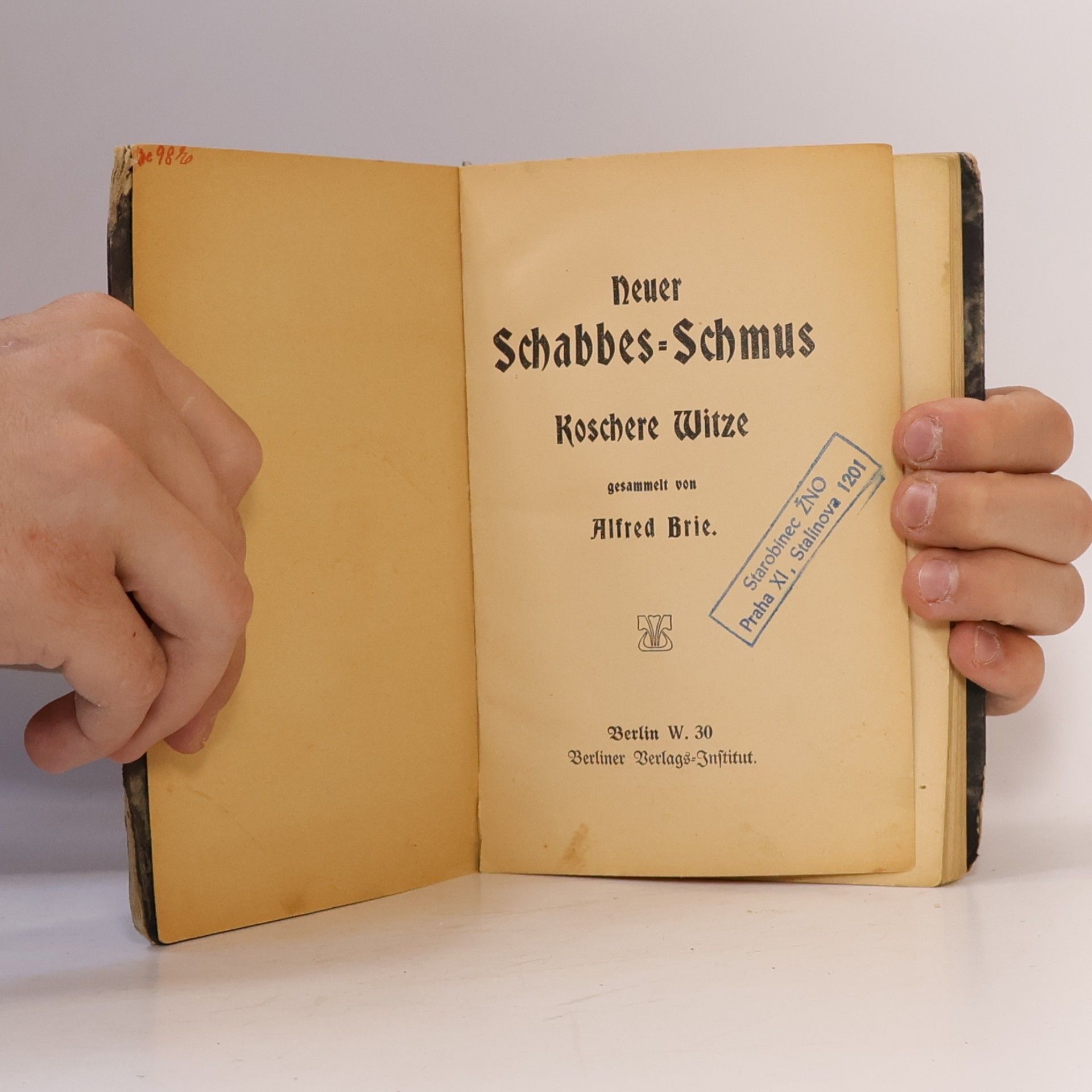 Alfred Briegel Neuer Schabbes-Schmus. Koschere Witze