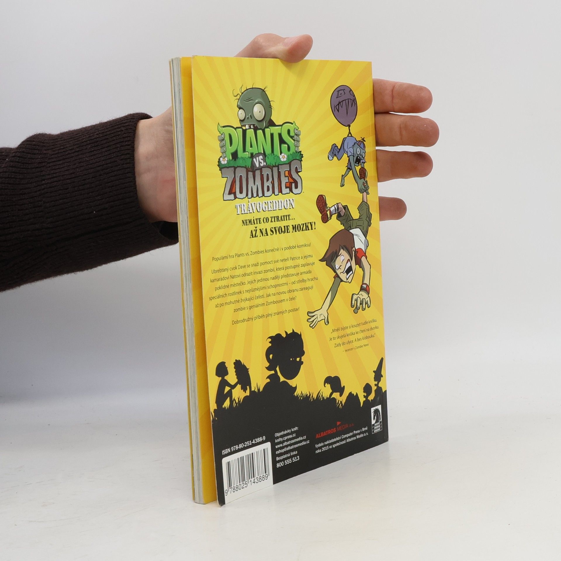 Paul Tobin Plants vs. Zombies. Trávogeddon