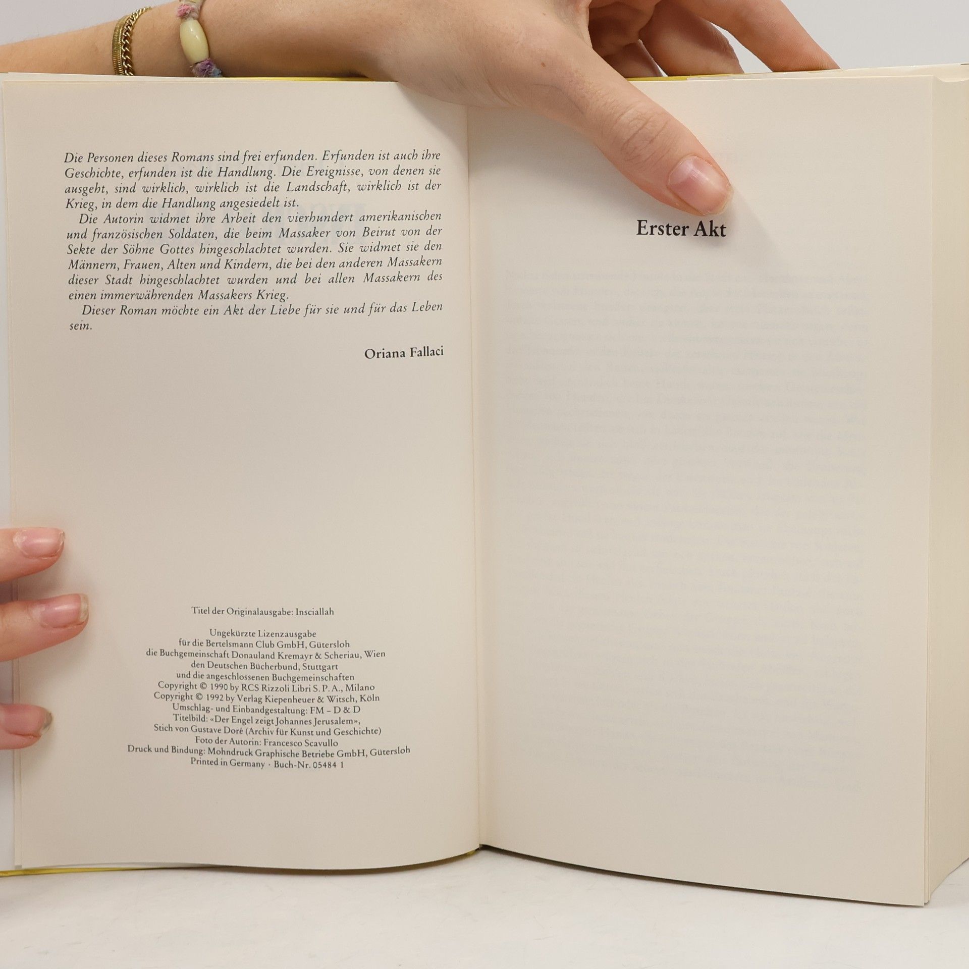 Oriana Fallaci Insciallah
