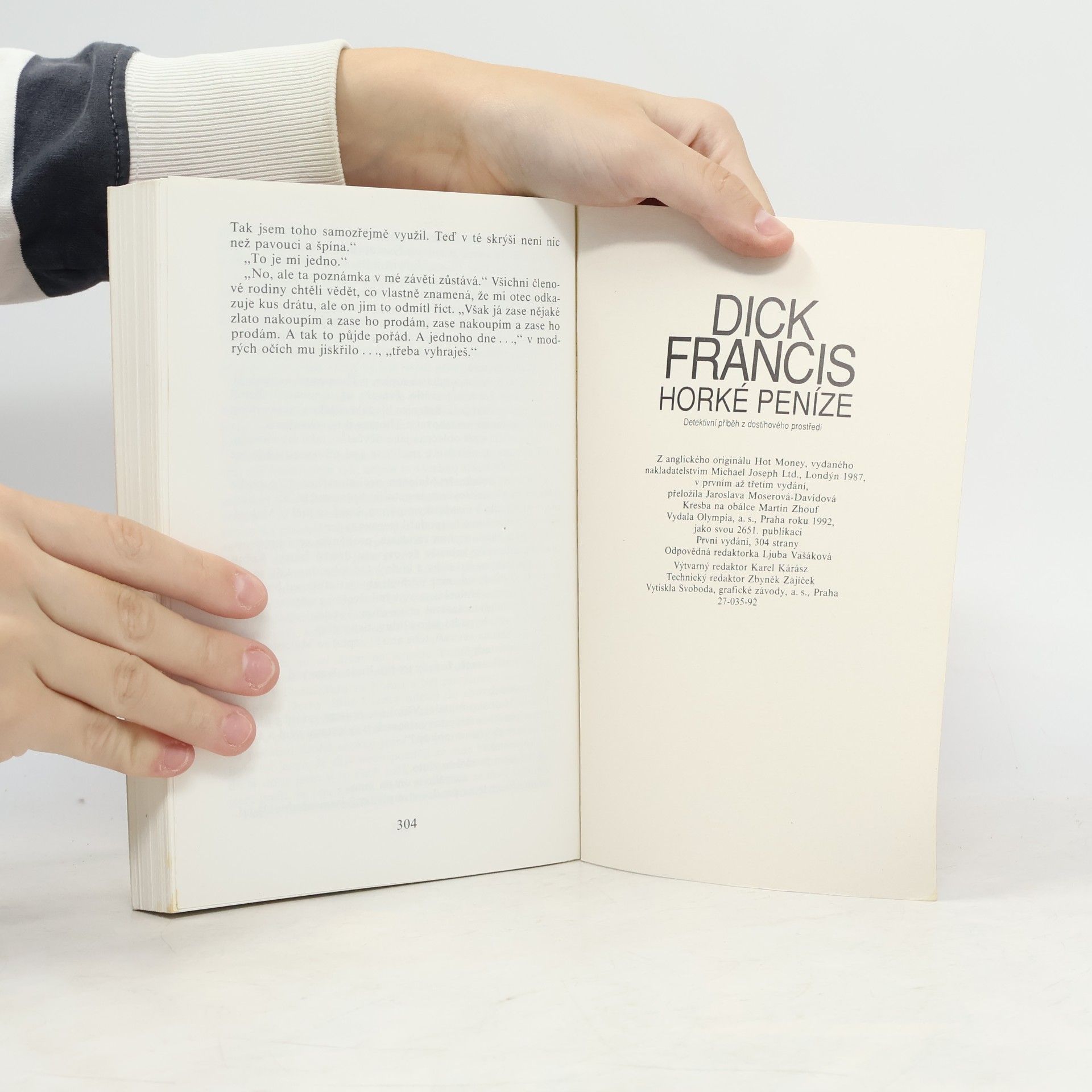 Dick Francis Horké peníze