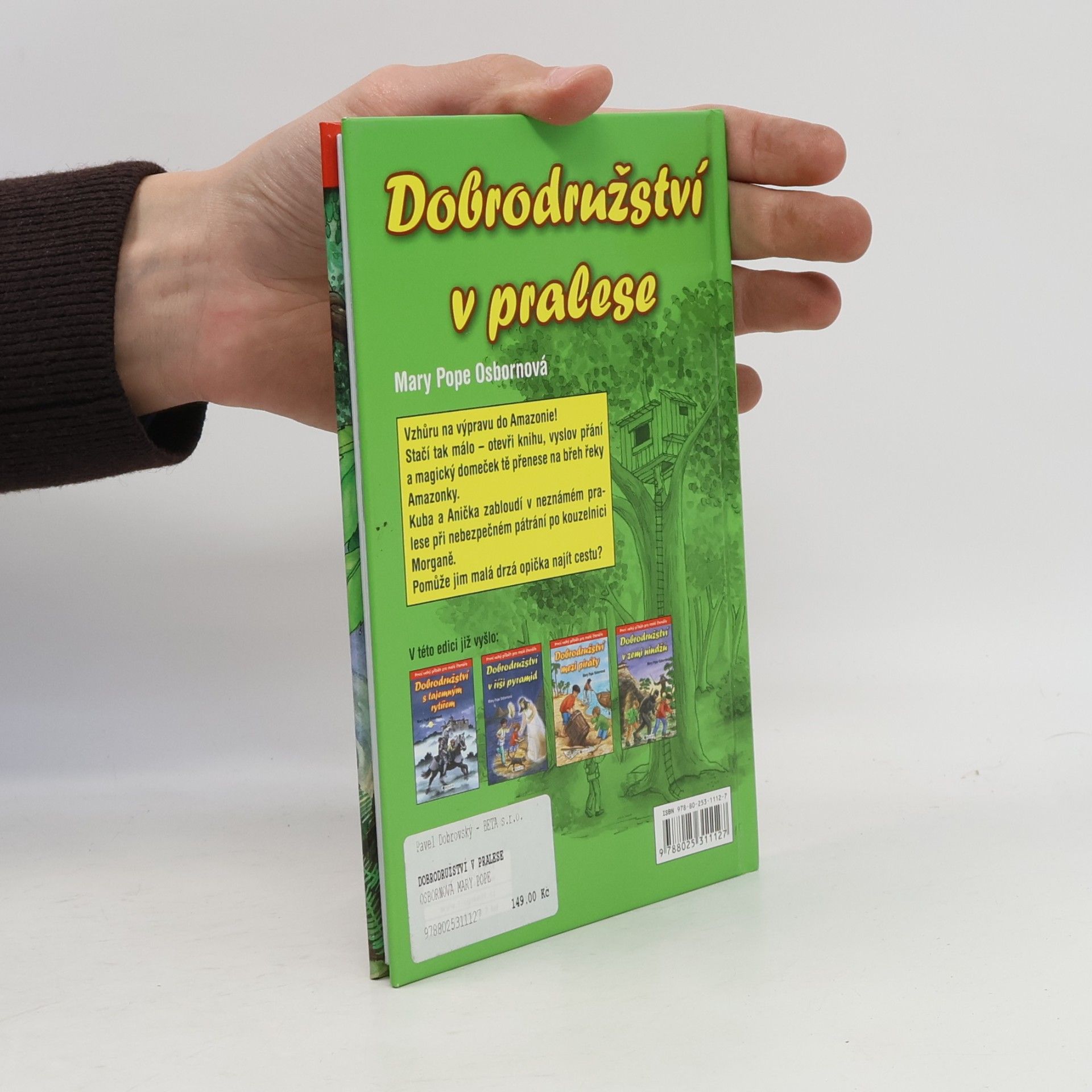 Mary Pope Osborne Dobrodružství v pralese