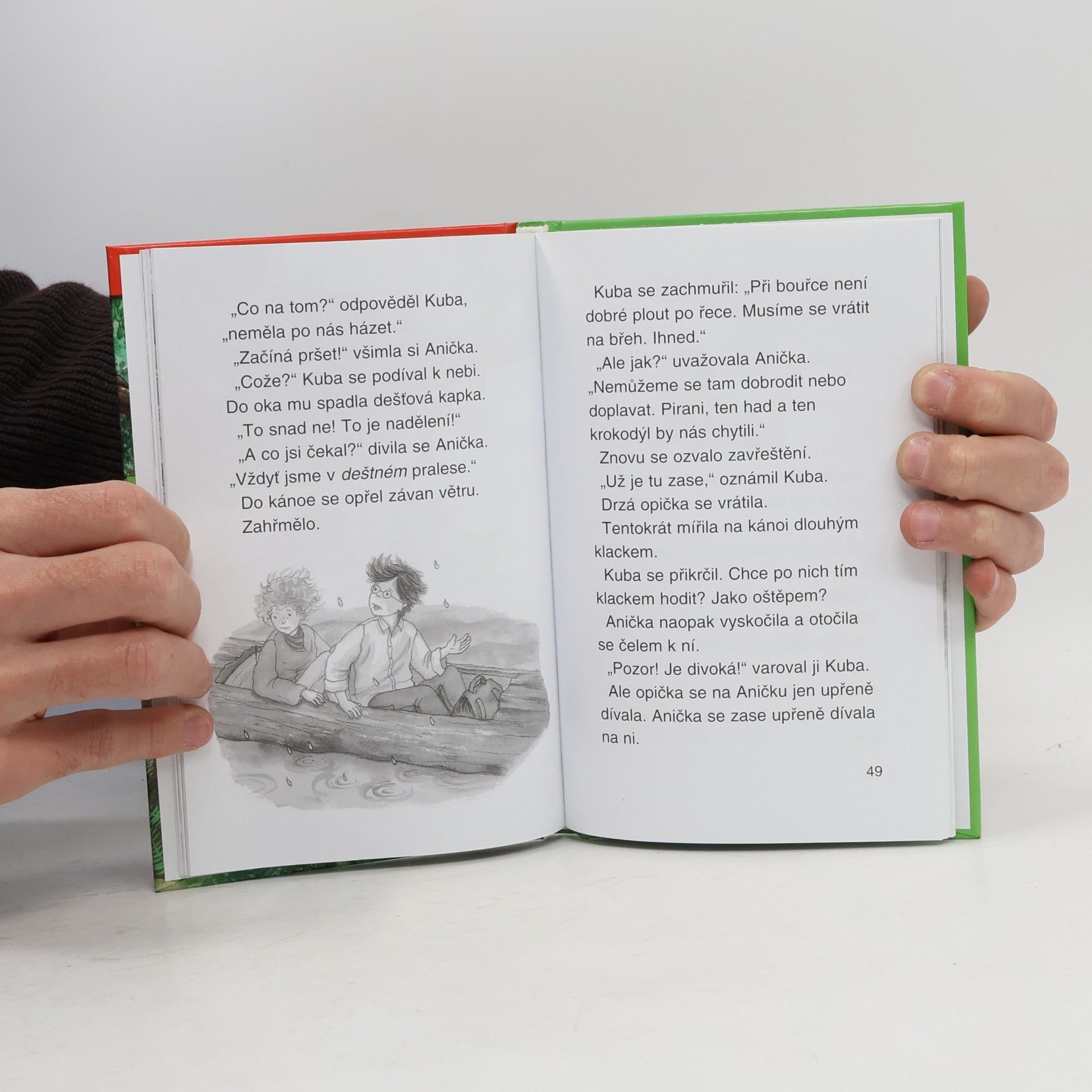 Mary Pope Osborne Dobrodružství v pralese