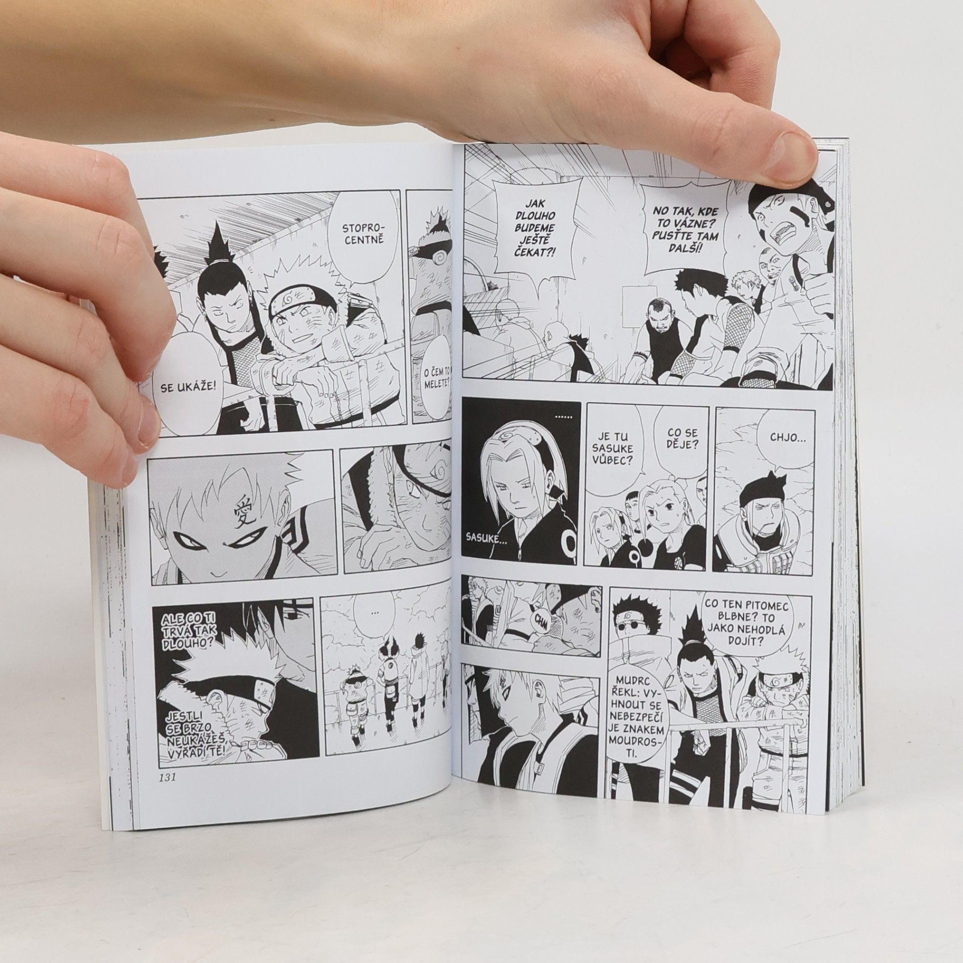 Masashi Kishimoto Naruto. 12. díl, Velký vzlet
