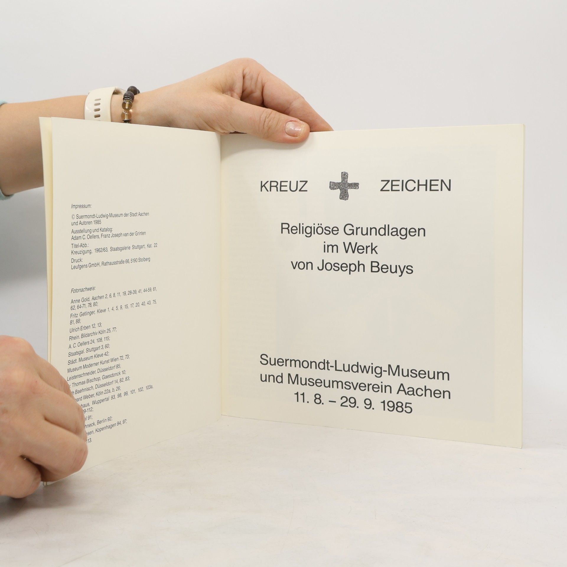 Franz Joseph van der Grinten Kreuz Zeichen