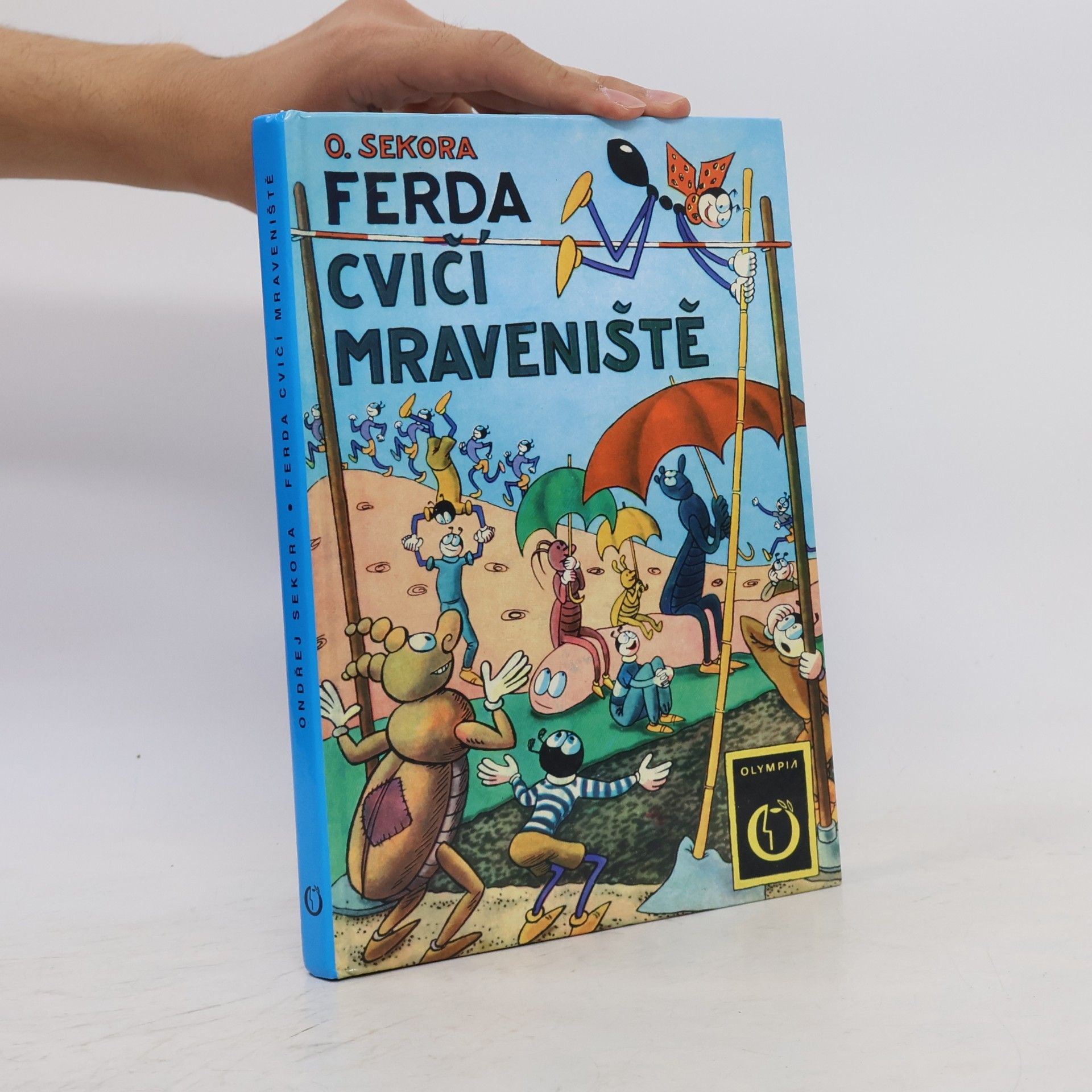 Ondřej Sekora Ferda cvičí mraveniště