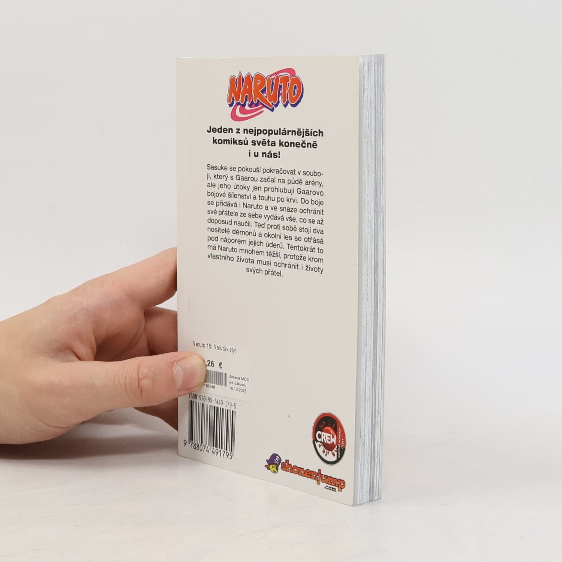 Masashi Kishimoto Naruto. 15. díl, Narutův styl!!