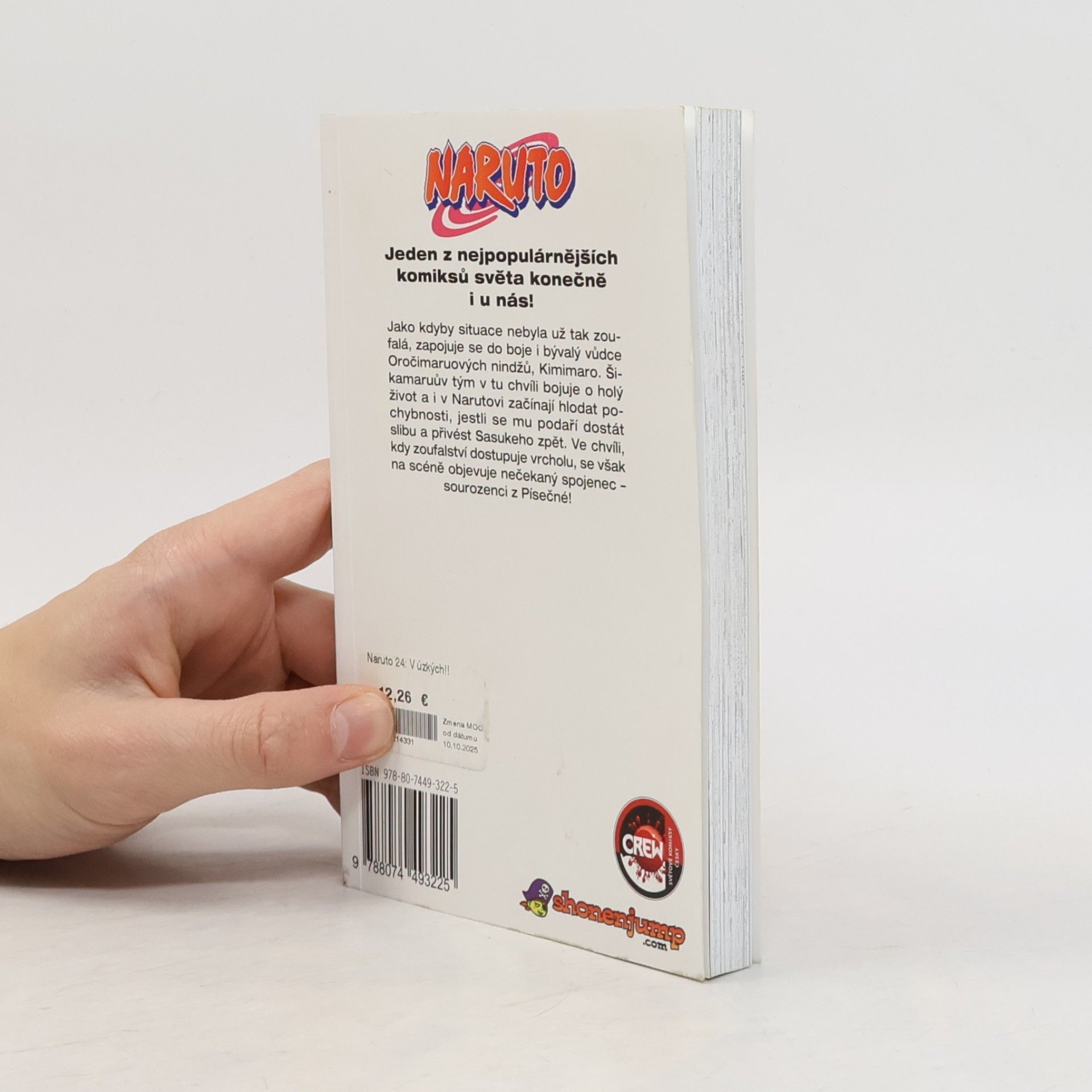 Masaši Kišimoto Naruto. 24. díl, V úzkých
