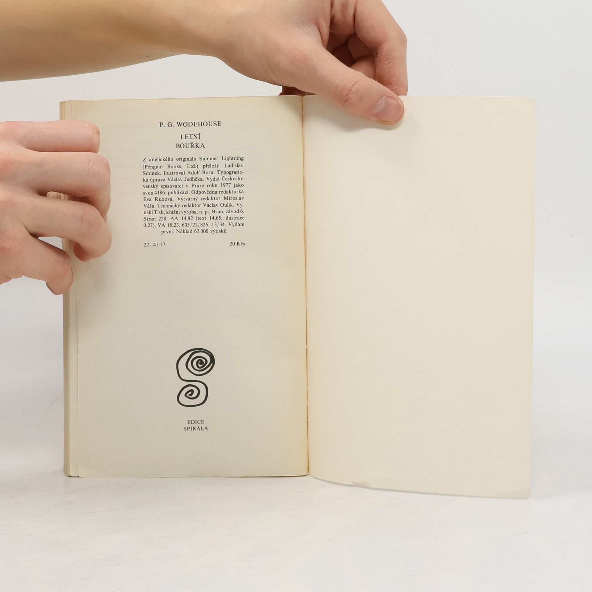 Pelham Wodehouse Letní bouřka