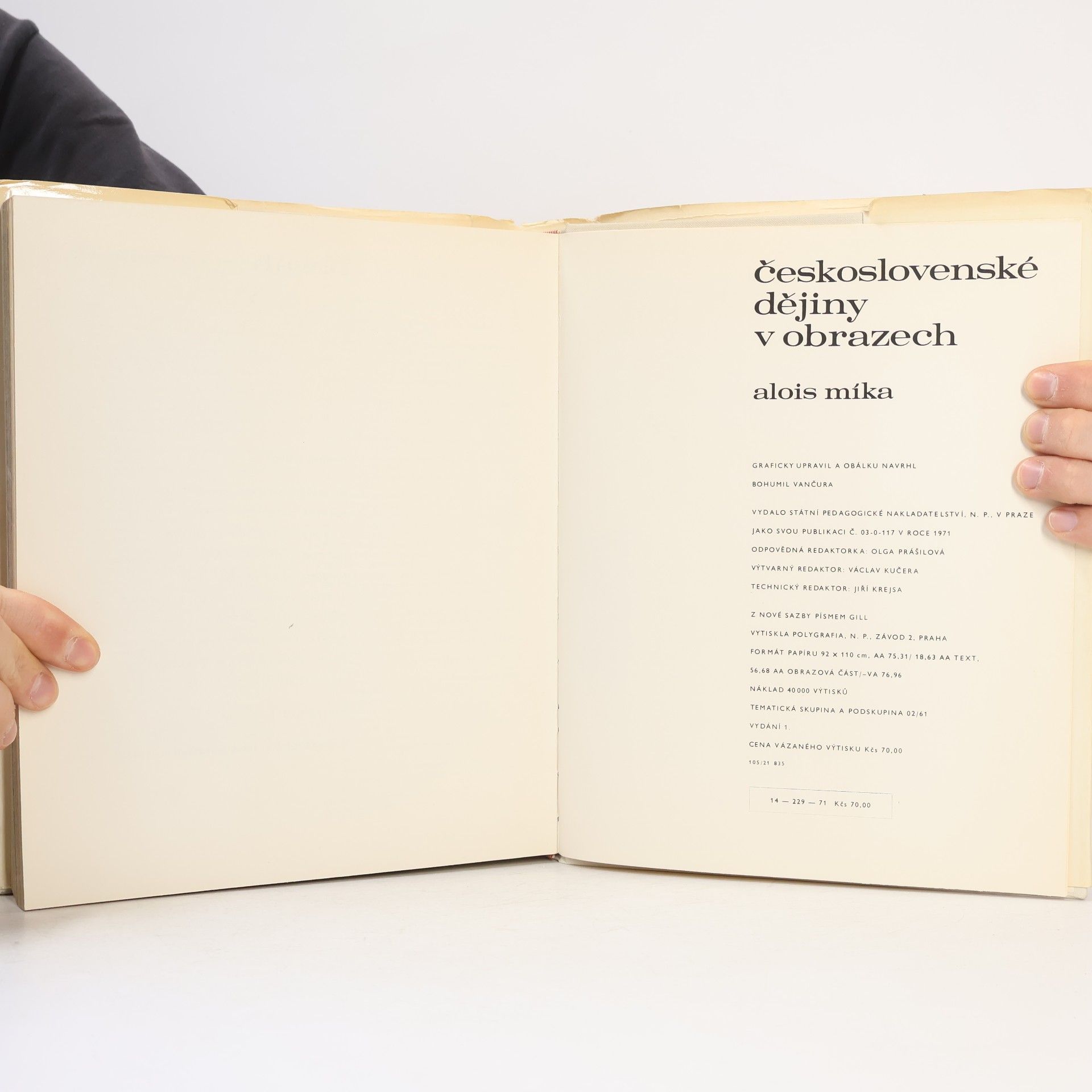 Alois Míka Československé dějiny v obrazech