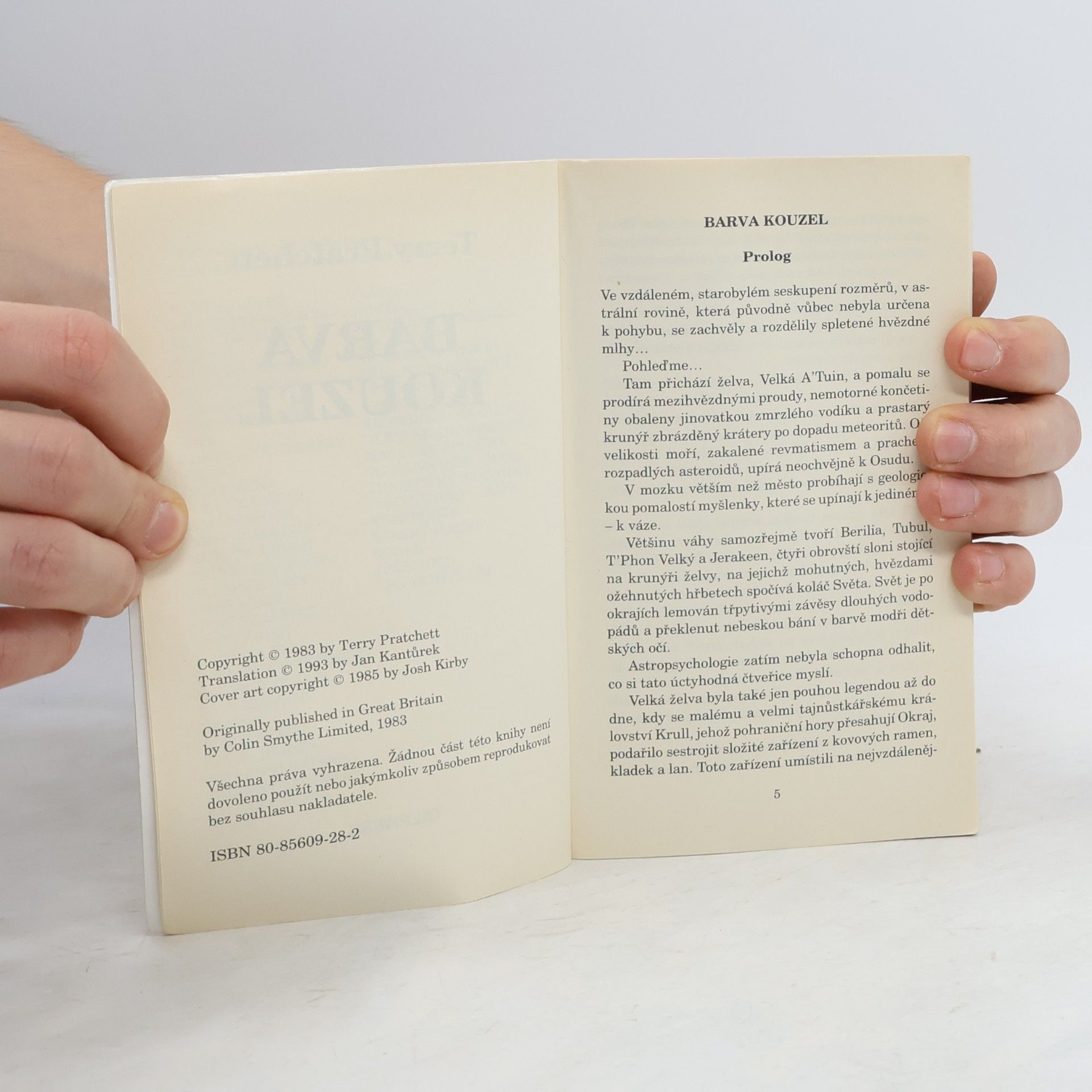 Terry Pratchett Barva kouzel