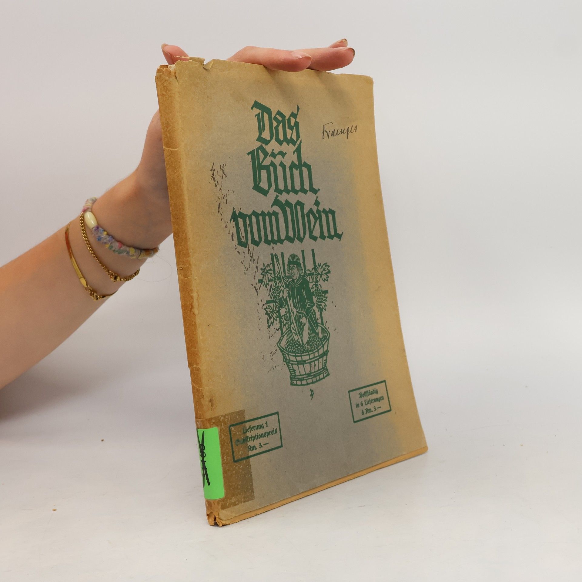 C. S. Gutkind Das Buch vom Wein