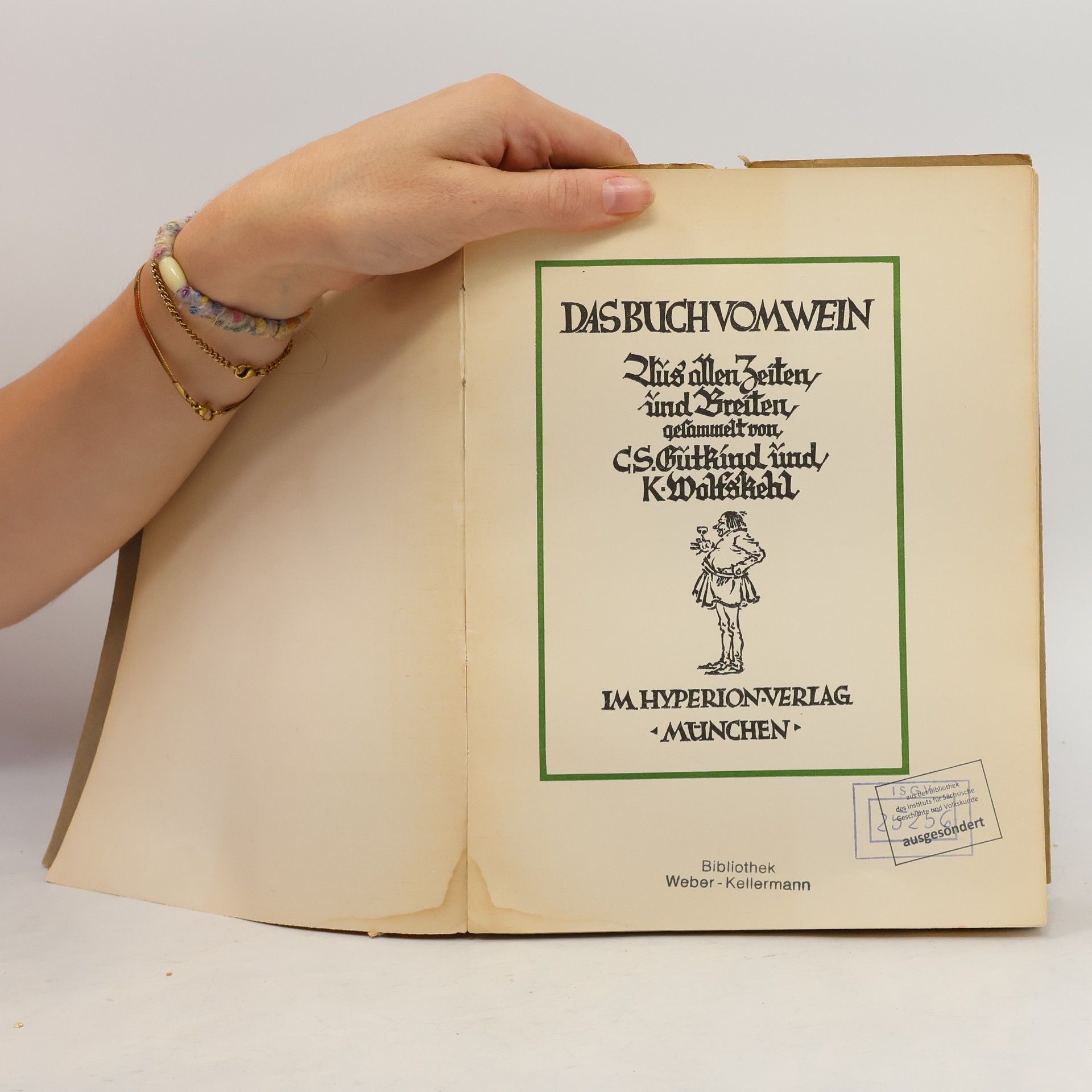 C. S. Gutkind Das Buch vom Wein