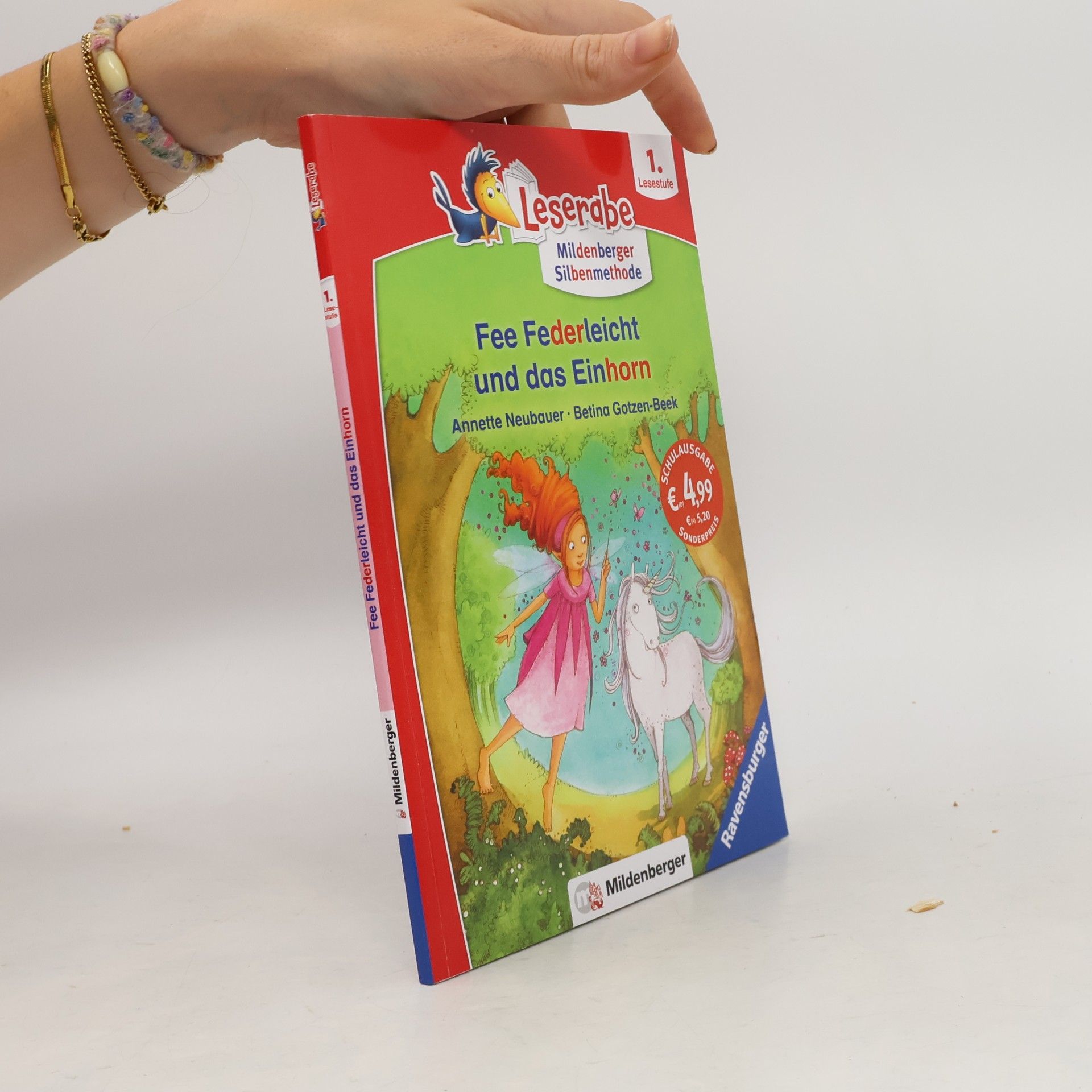 Annette Neubauer Fee Federleicht und das Einhorn - Leserabe ab 1. Klasse - Erstlesebuch für Kinder ab 6 Jahren (mit Mildenberger Silbenmethode)