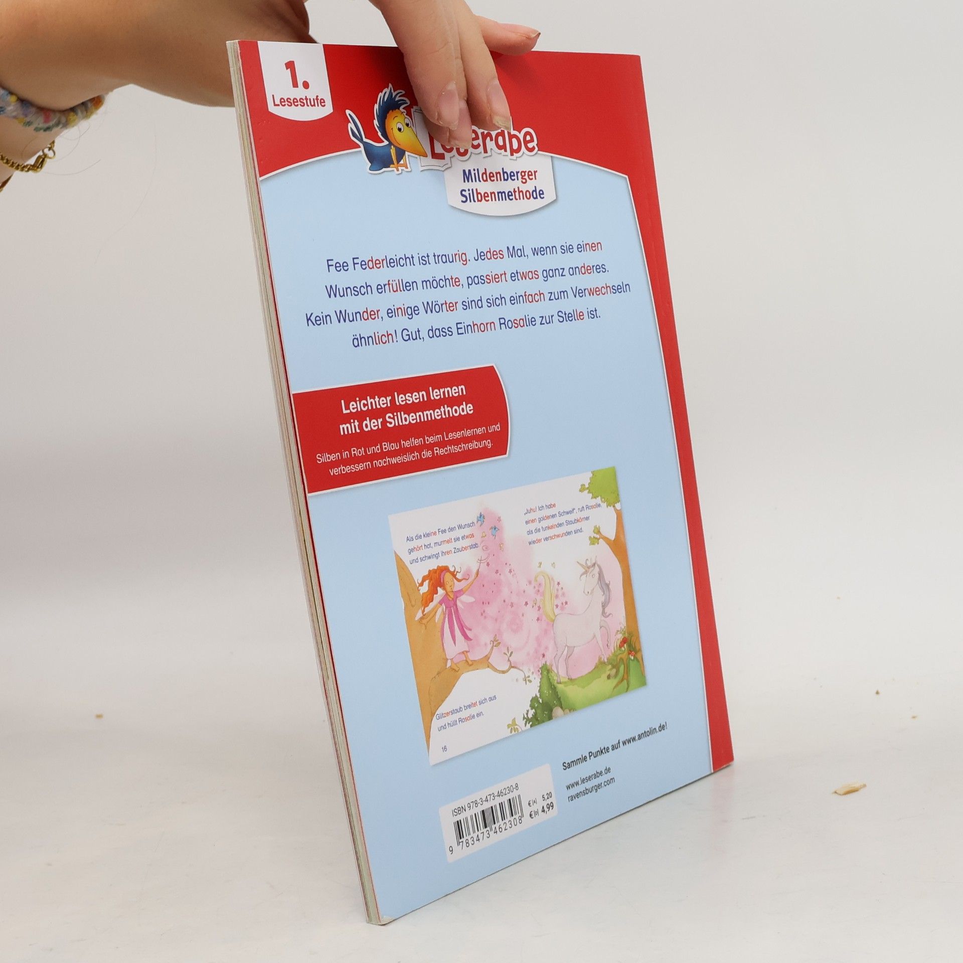 Annette Neubauer Fee Federleicht und das Einhorn - Leserabe ab 1. Klasse - Erstlesebuch für Kinder ab 6 Jahren (mit Mildenberger Silbenmethode)