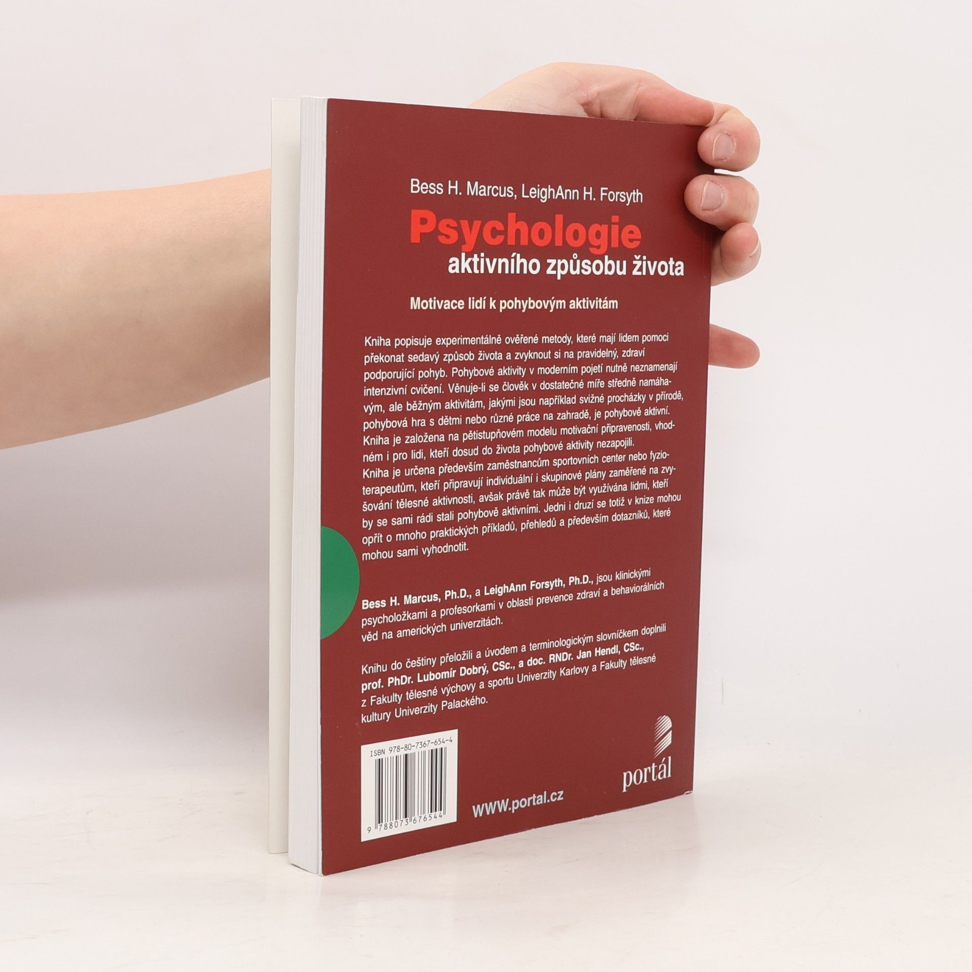 Bess Marcus Psychologie aktivního způsobu života