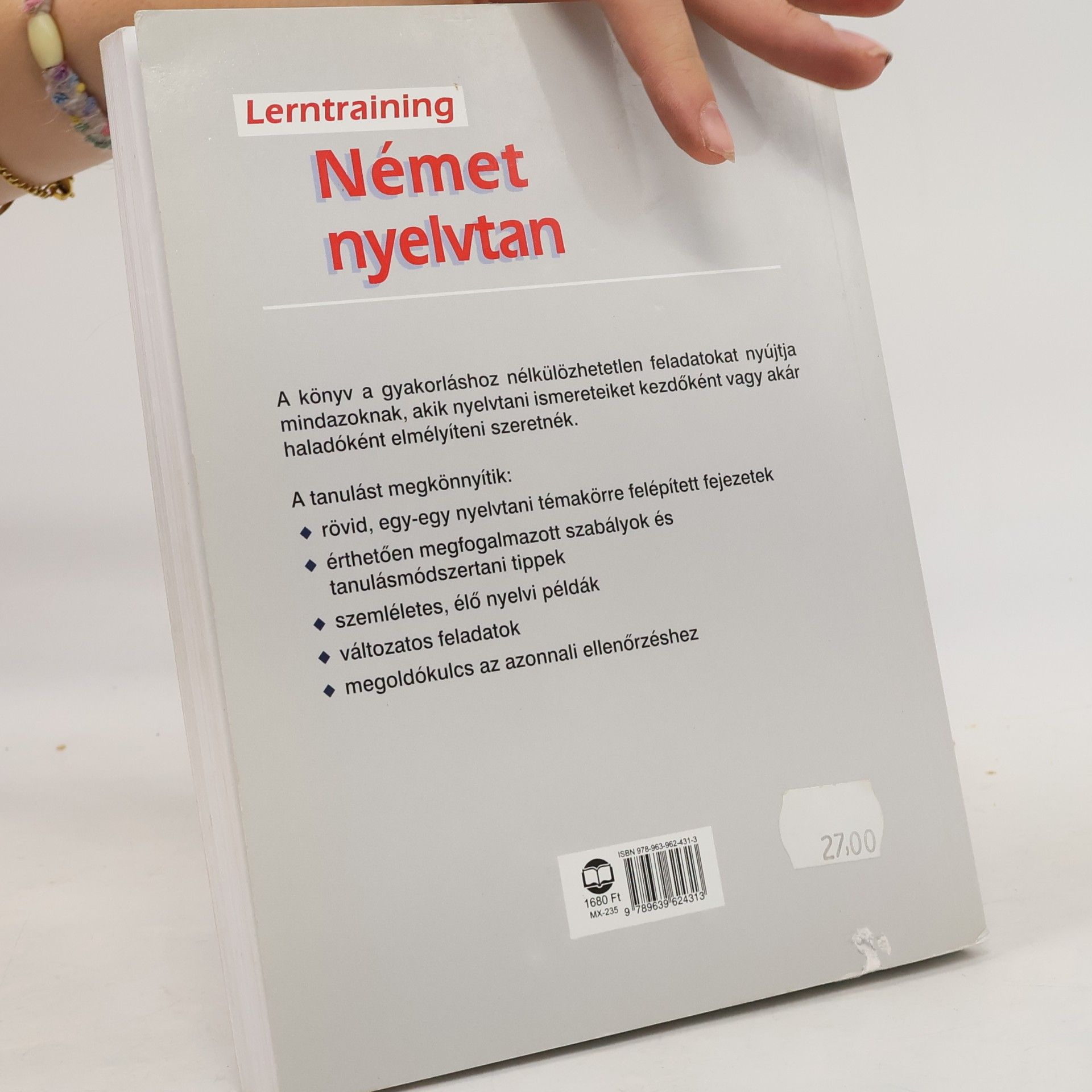 Harald Tanzer Lerntraining - német nyelvtan