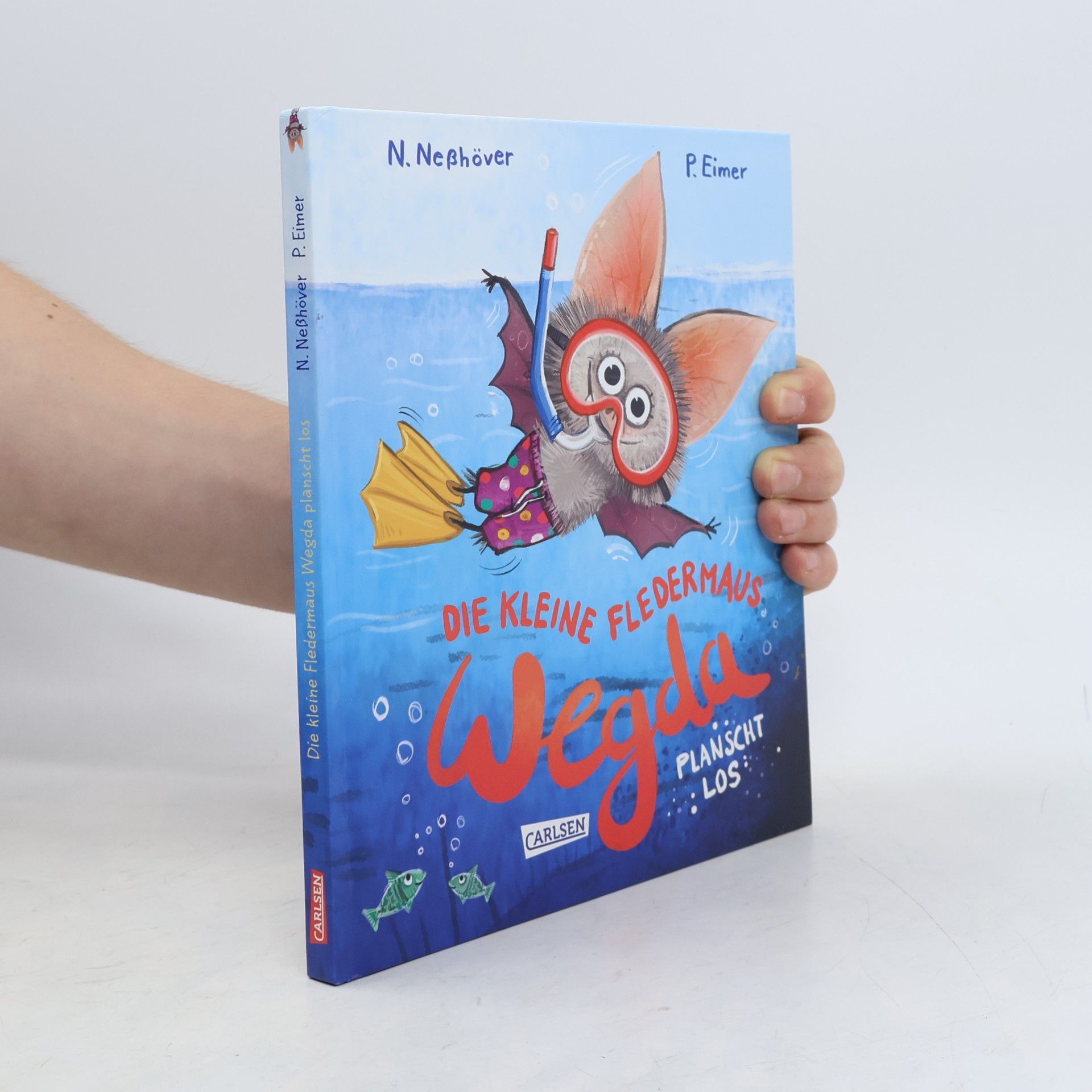 Nanna Neßhöver Die kleine Fledermaus Wegda planscht los