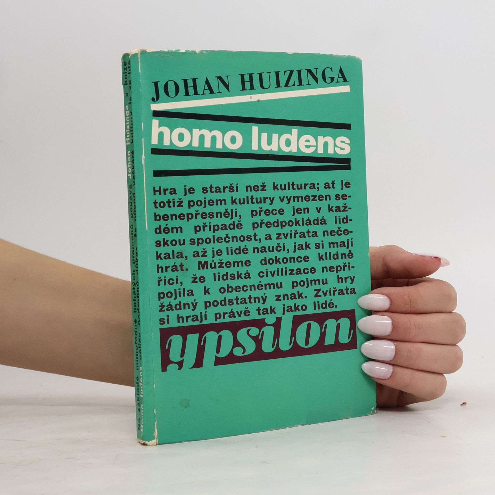 Johan Huizinga Homo ludens