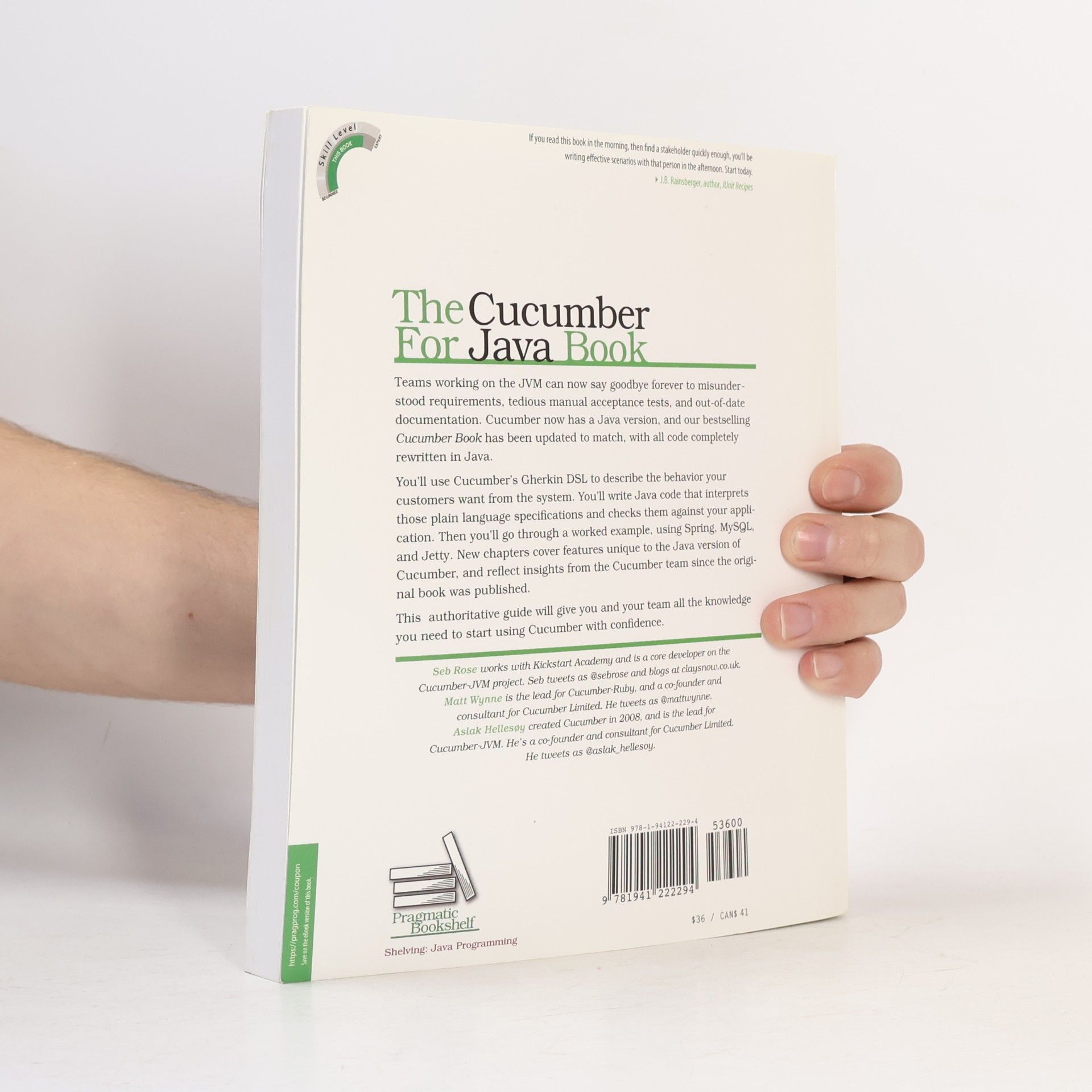 Seb Rose The Cucumber for Java Book