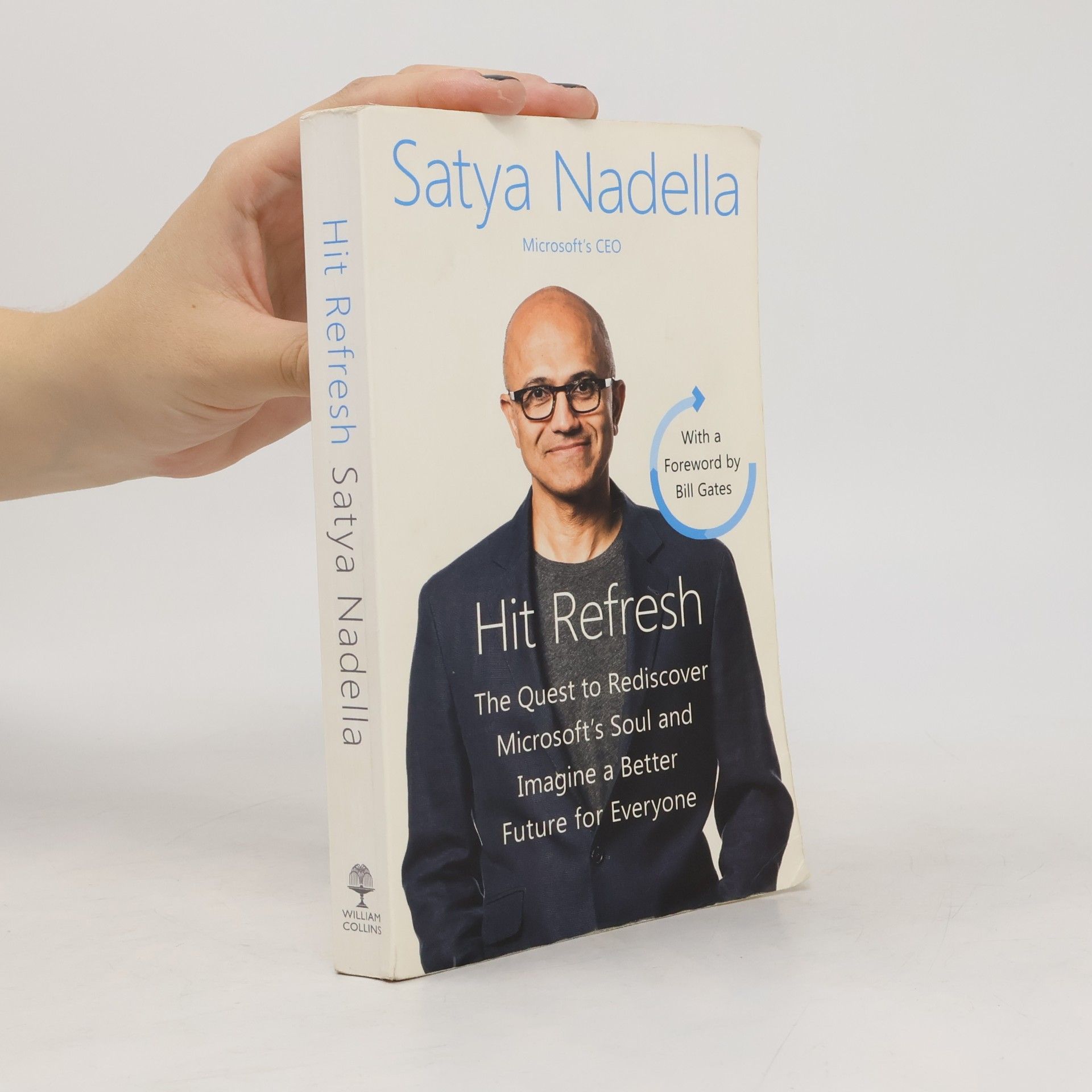 Satya Nadella Hit Refresh