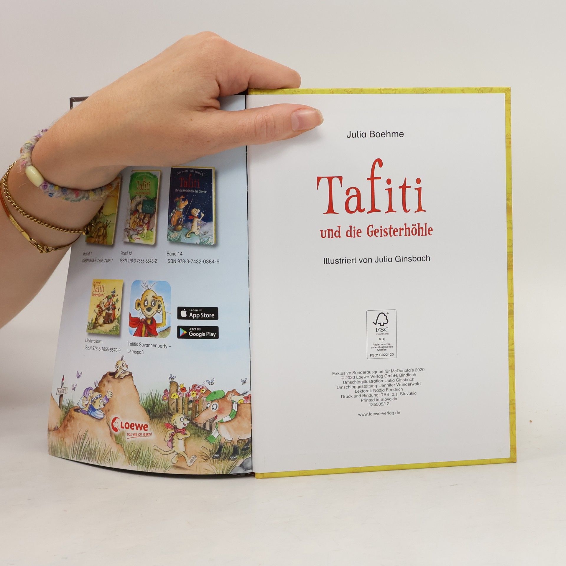 Julia Boehme Tafiti und die Geisterhöhle