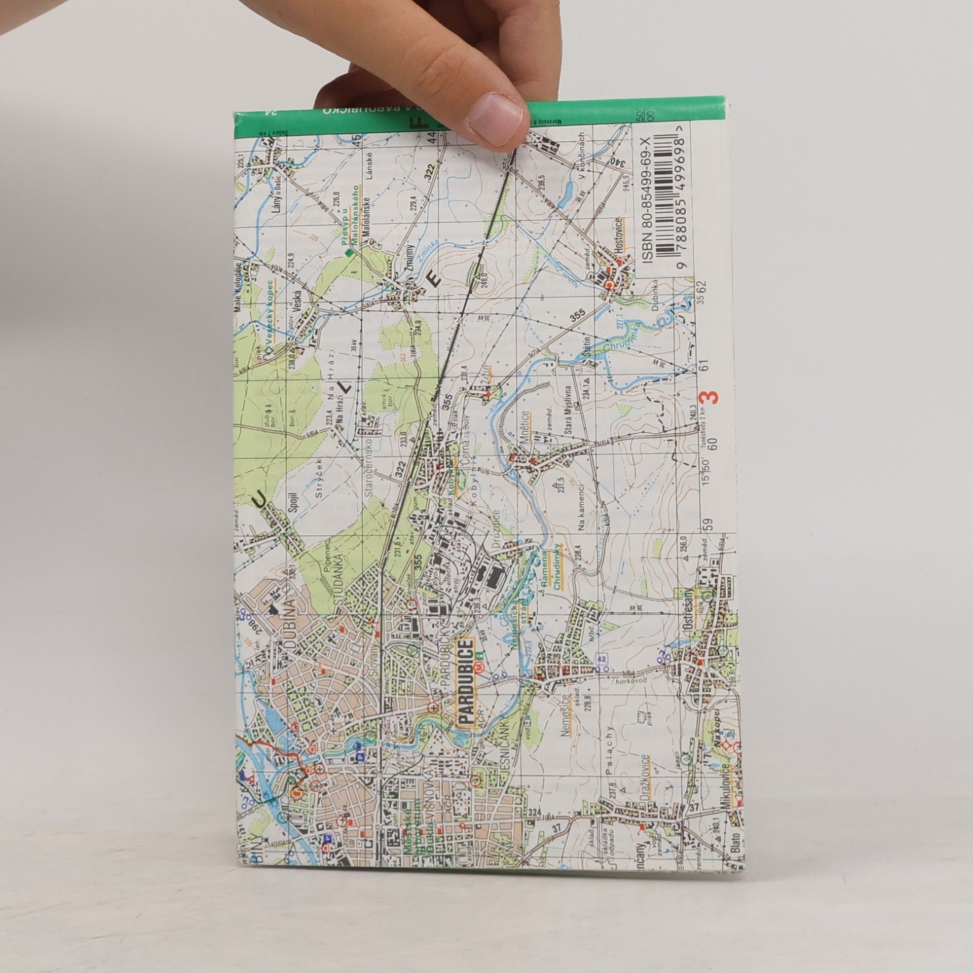 Kolektiv autorů Hradecko a Pardubicko turistická mapa