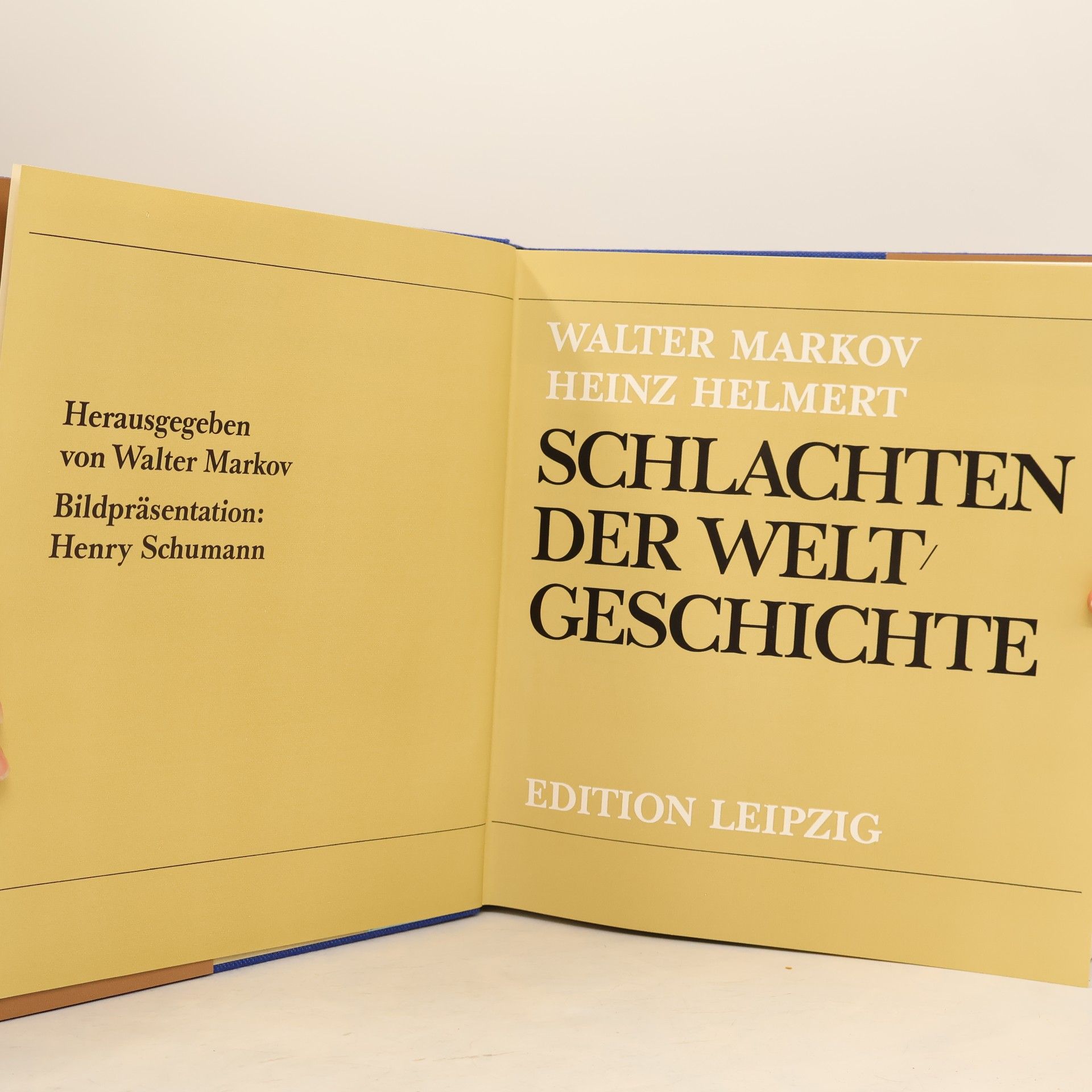 Walter Markov Schlachten der Weltgeschichte
