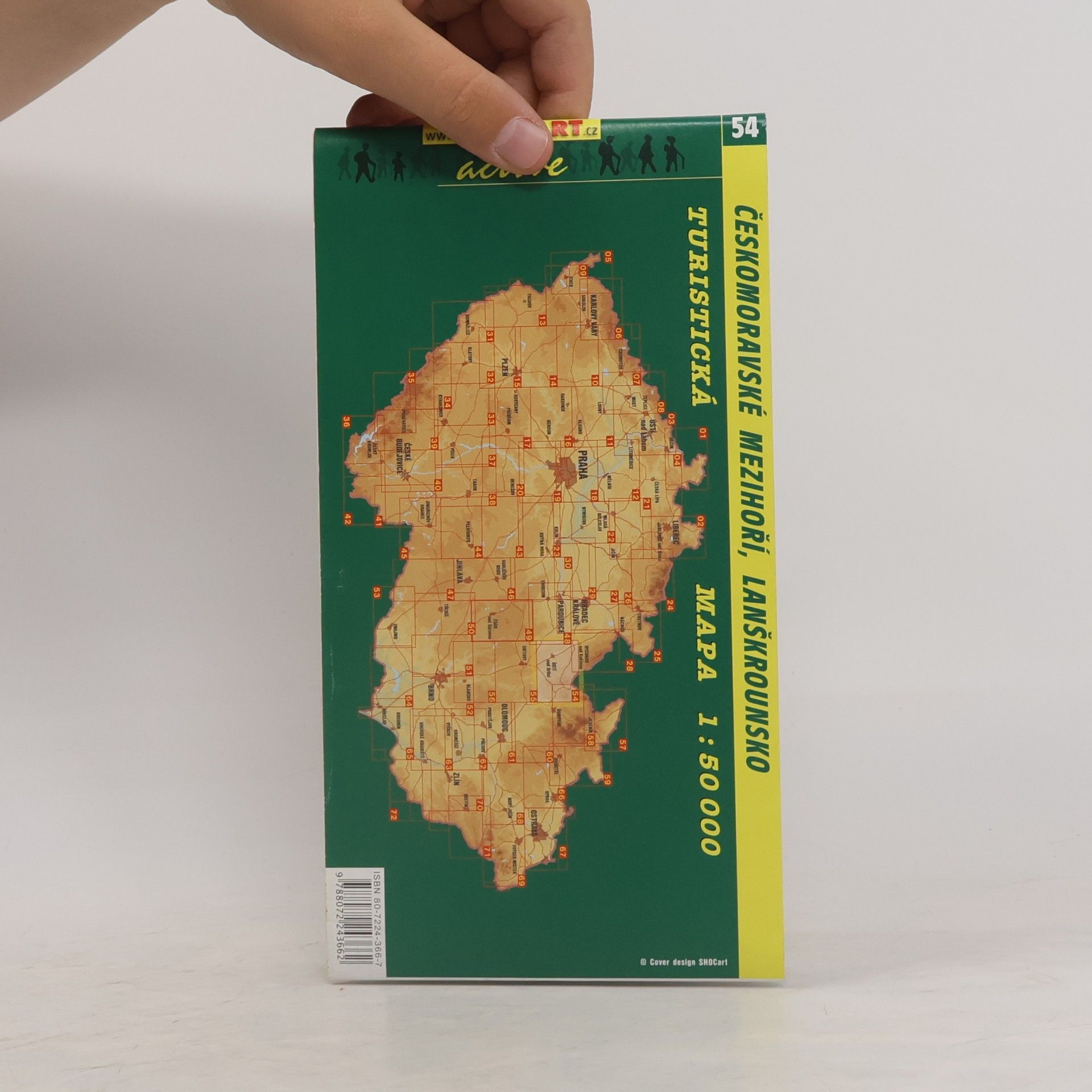 Collectif d'auteurs Českomoravské mezihoří Lanškrounsko 1:50T