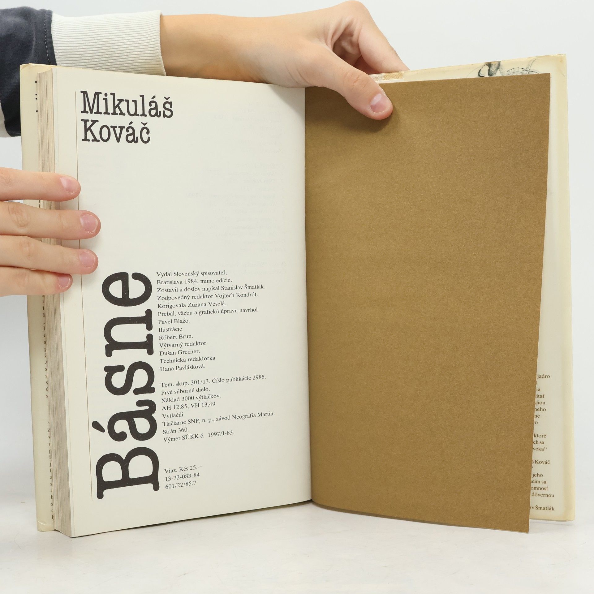 Mikuláš Kováč Básne