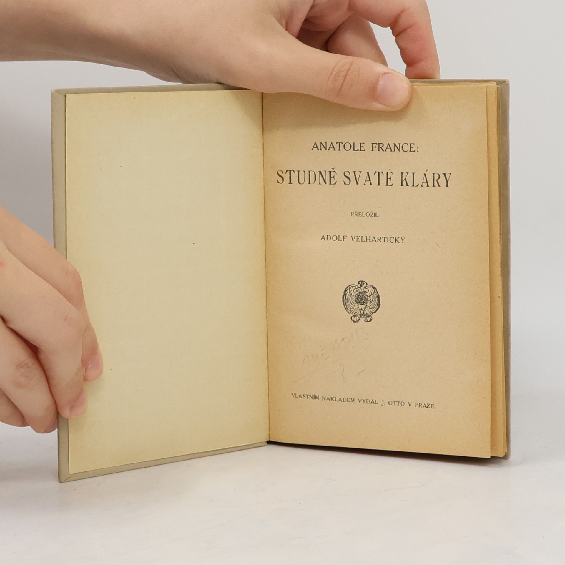 Anatole France STUDNĚ SVATÉ KLÁRY