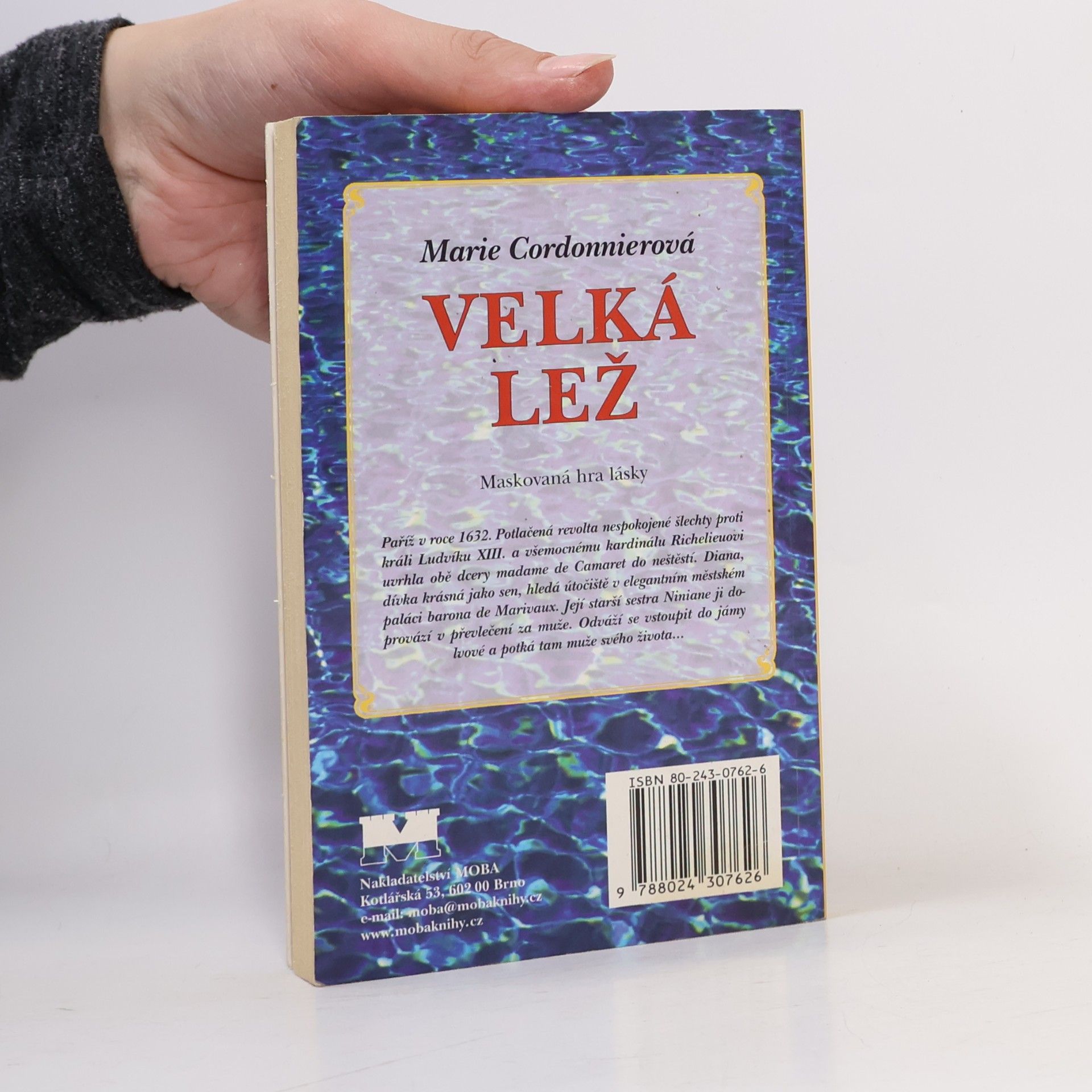 Marie Cordonnier Velká lež