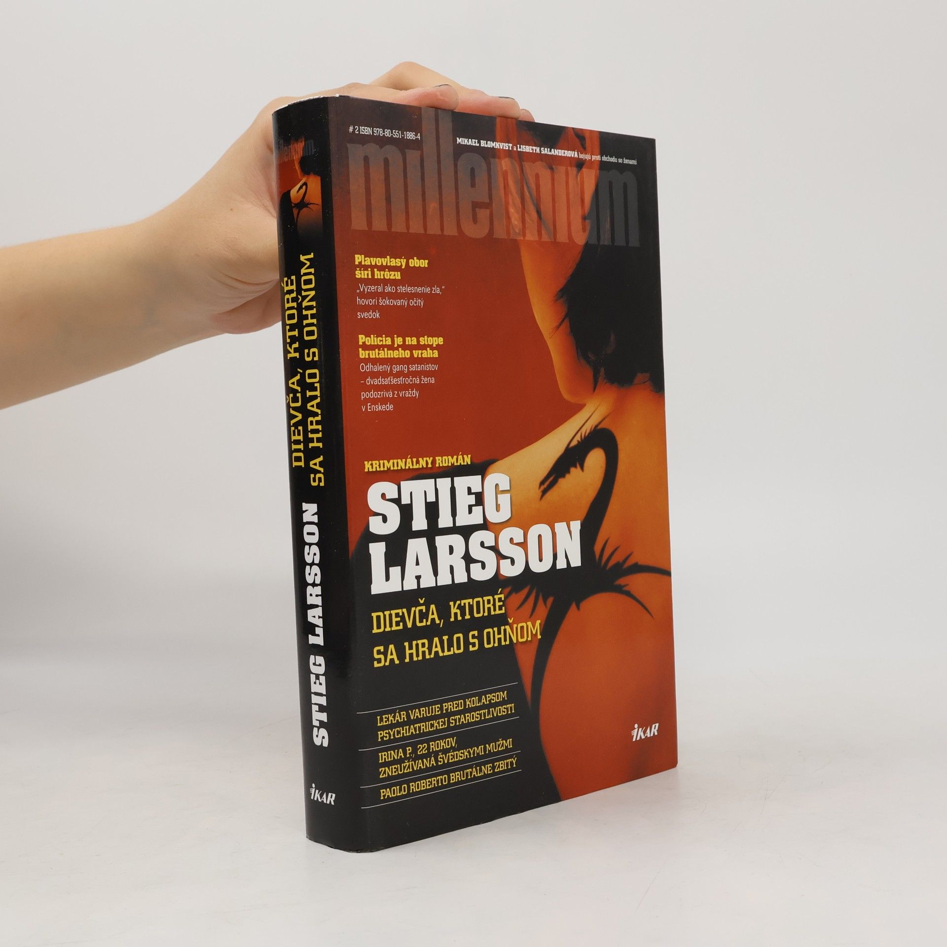 Stieg Larsson Dievča, ktoré sa hralo s ohňom