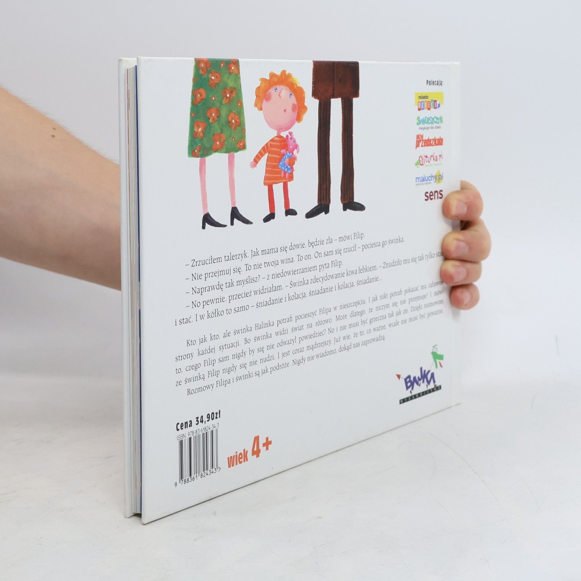 Roksana Jędrzejewska-Wróbel Rozmowy ze świnką Halinką