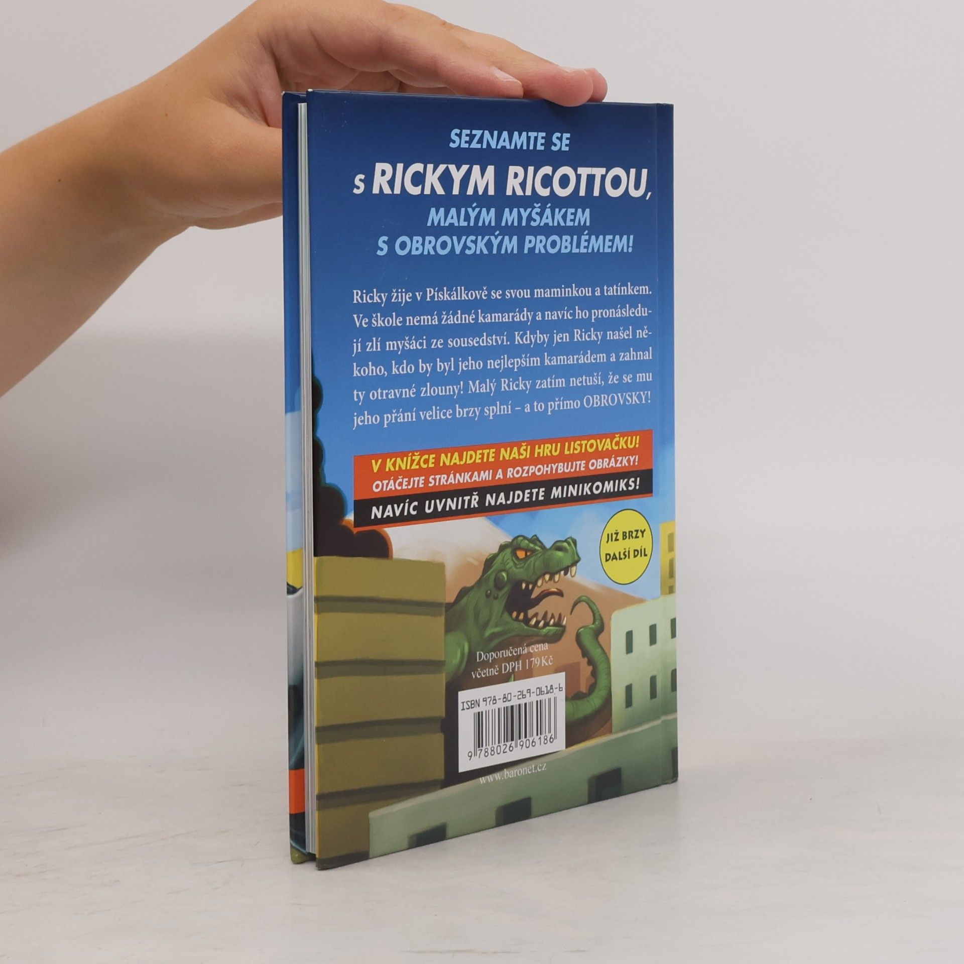 Dav Pilkey Nejmocnější robot Rickyho Ricotty