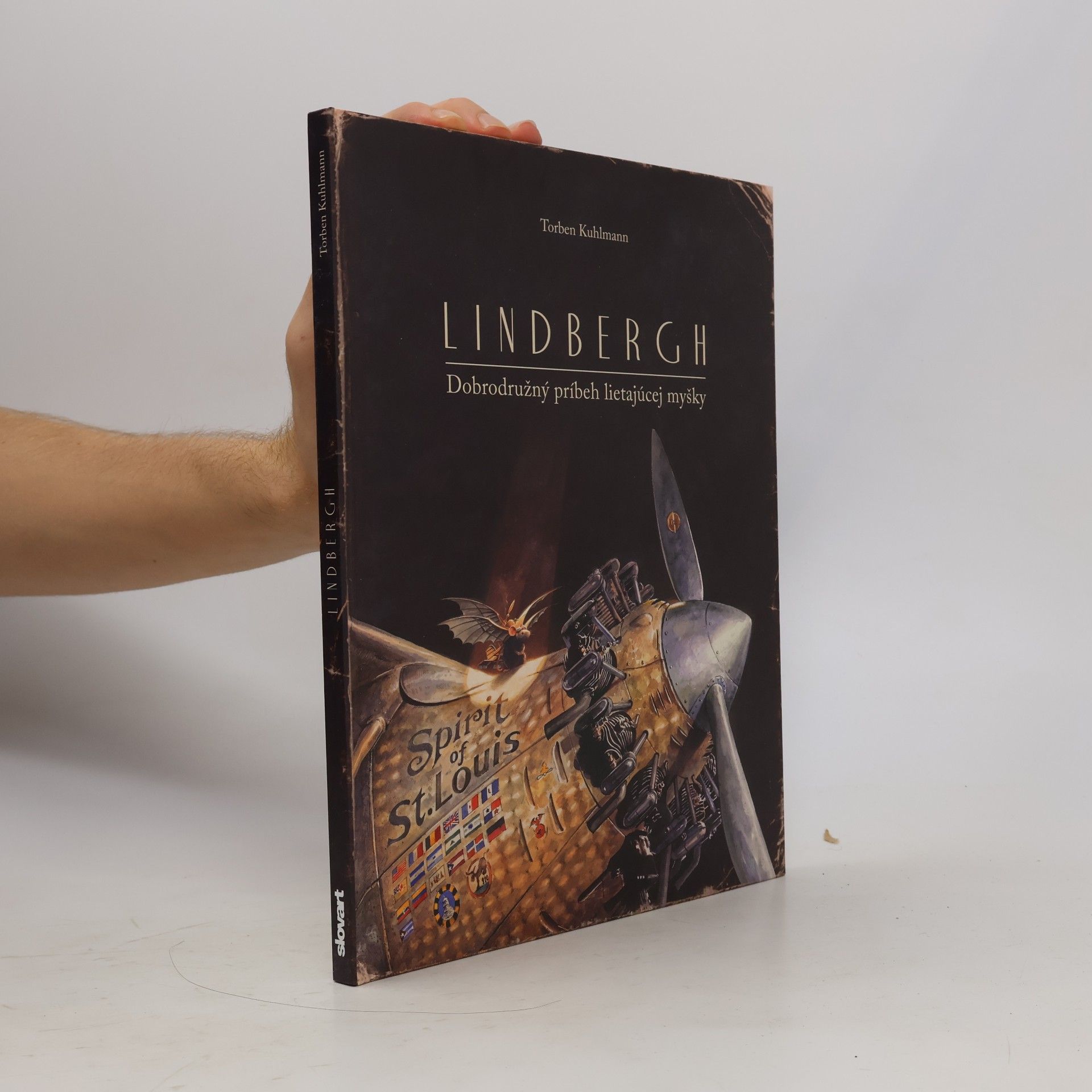 Torben Kuhlmann Lindergh: Dobrodružný príbeh lietajúcej myšky