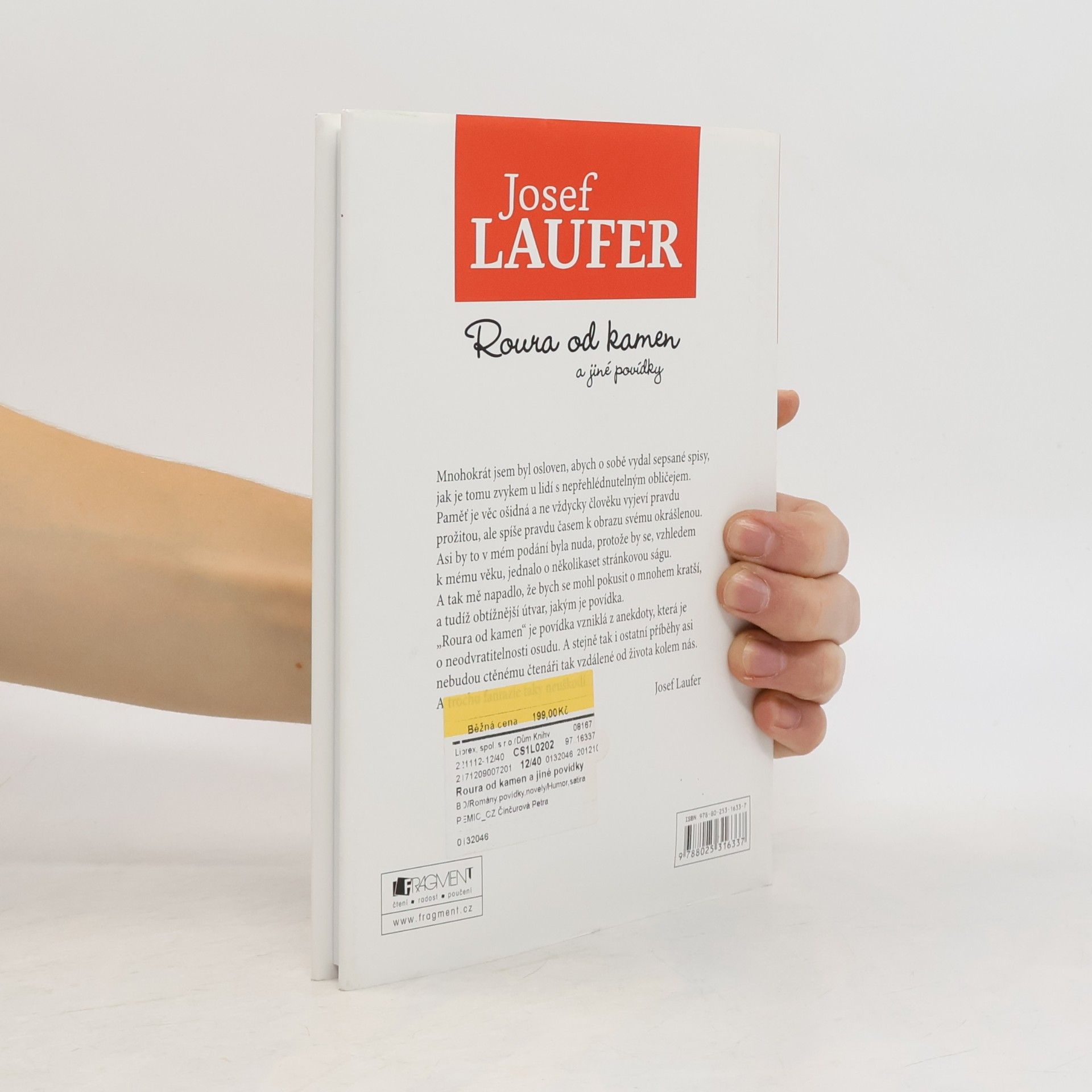 Josef Laufer Roura od kamen a jiné povídky