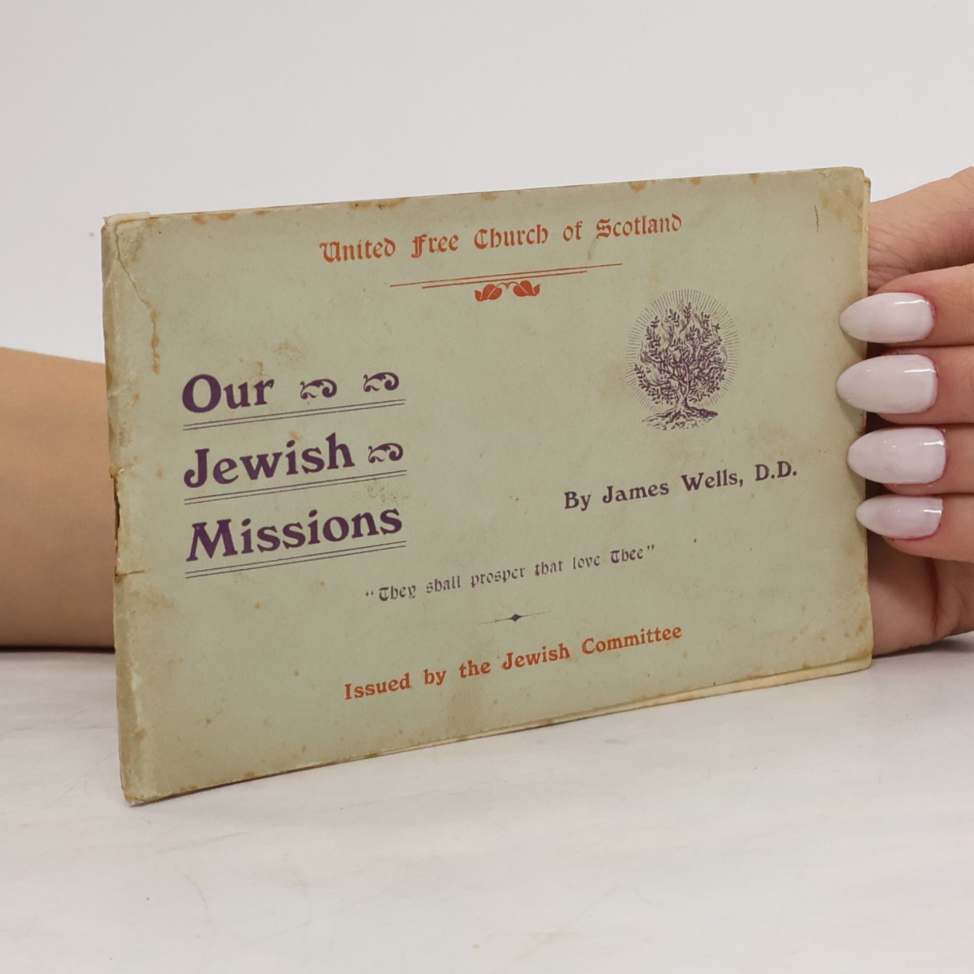 James Wells Our Jewish Missions