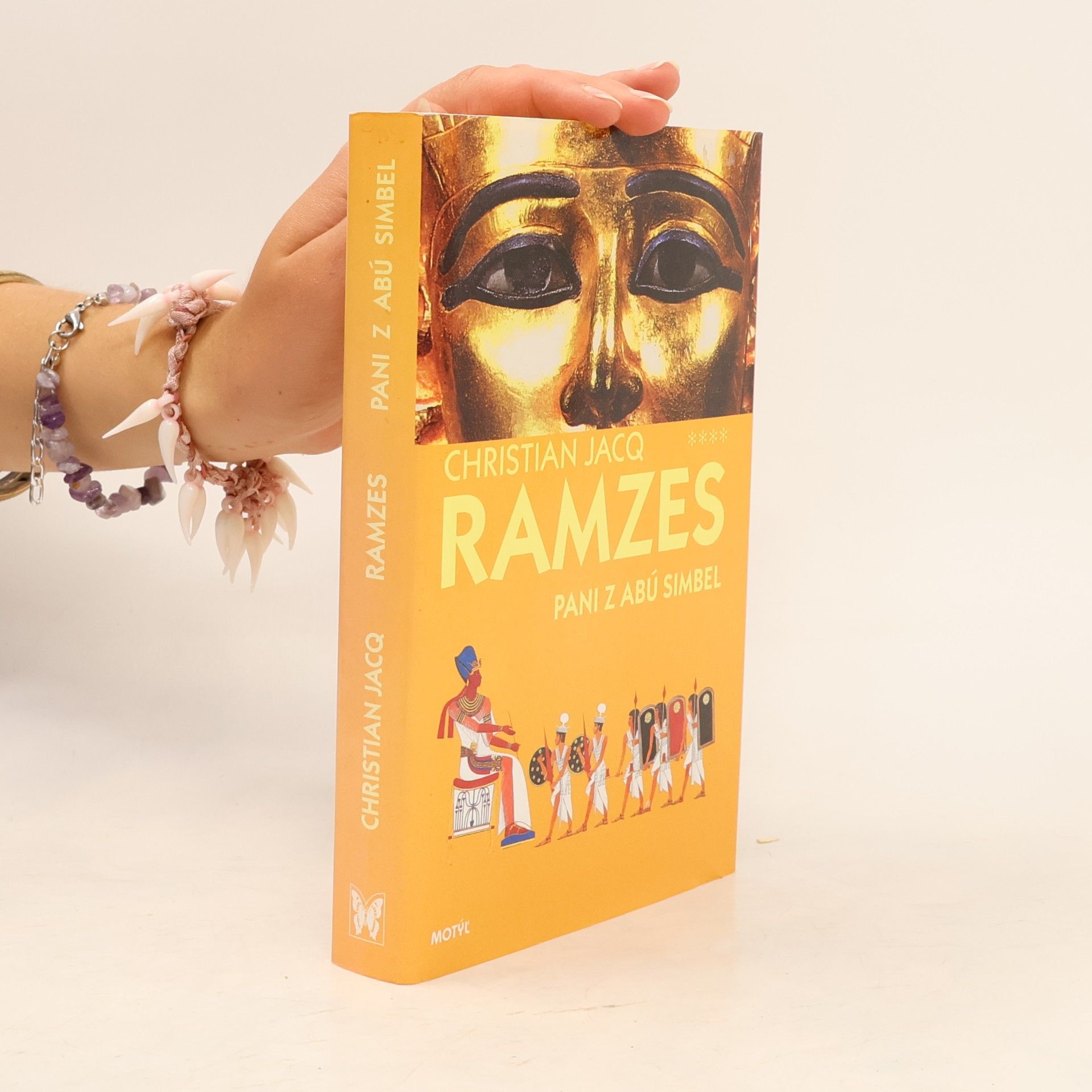Christian Jacq Ramzes: pani z Abú Simbel