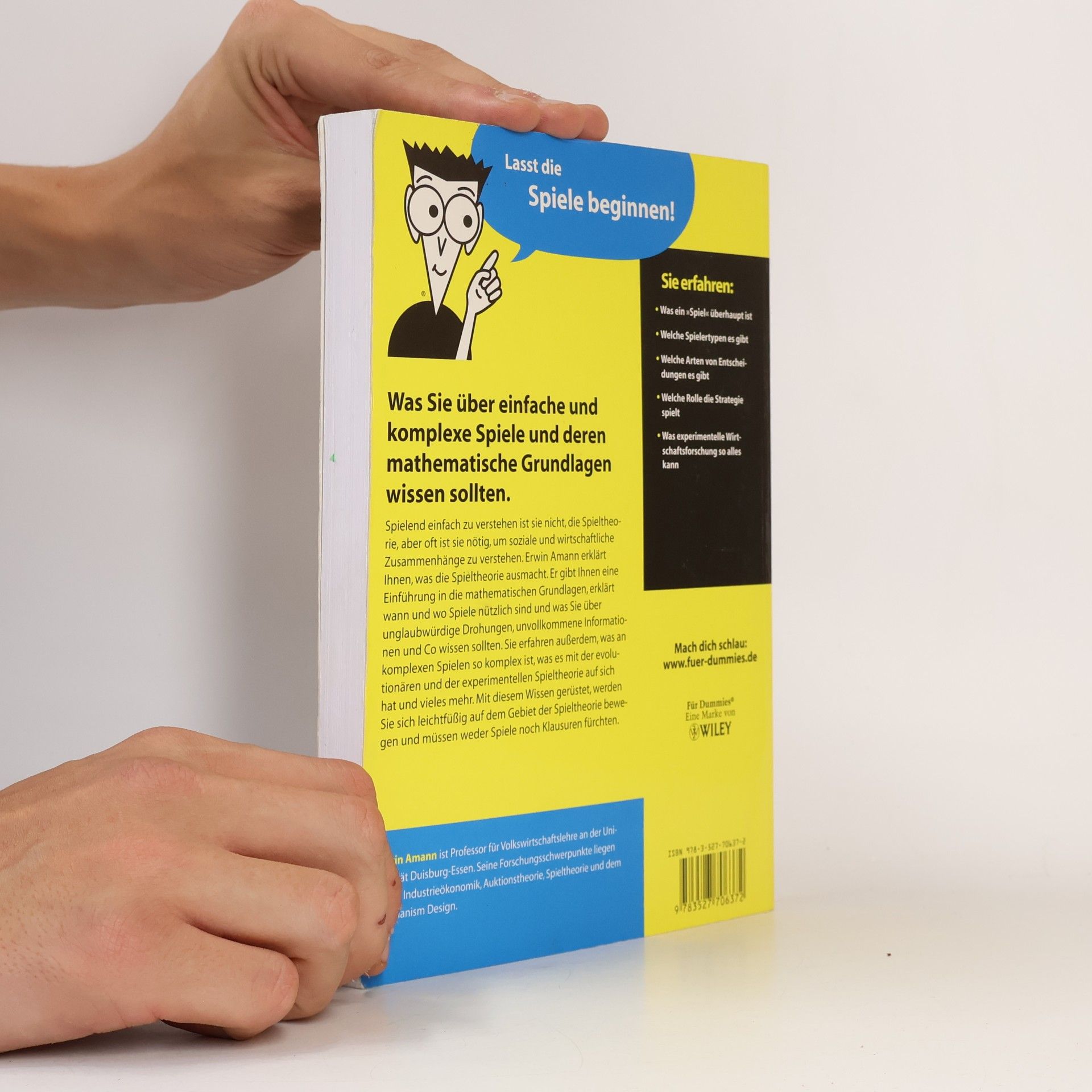 Erwin Amann Spieltheorie für Dummies