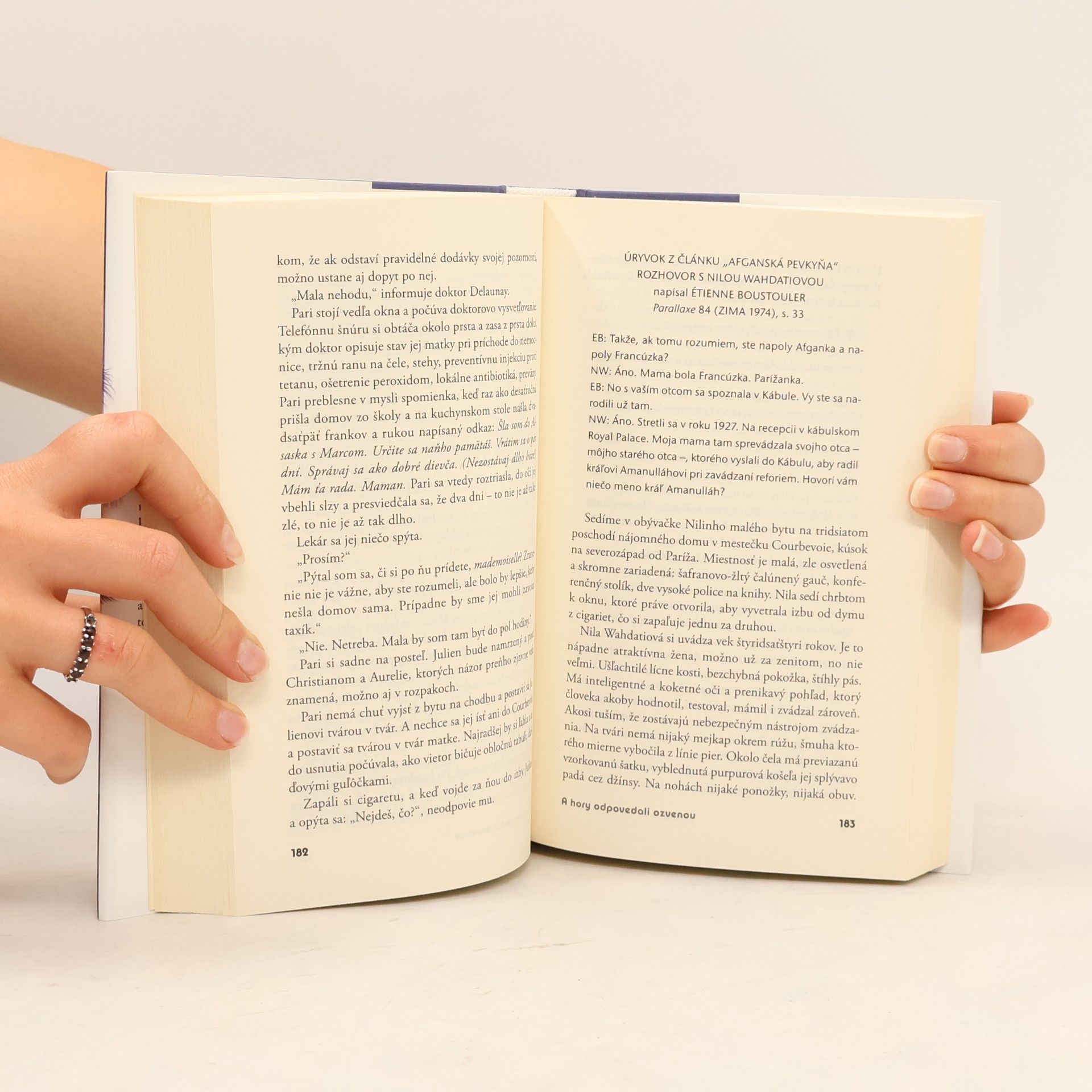 Khaled Hosseini A hory odpovedali ozvenou