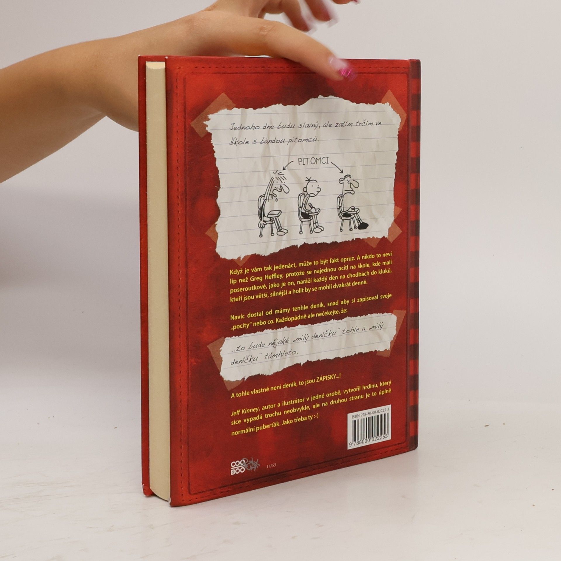 Jeff Kinney Deník malého poseroutky 1